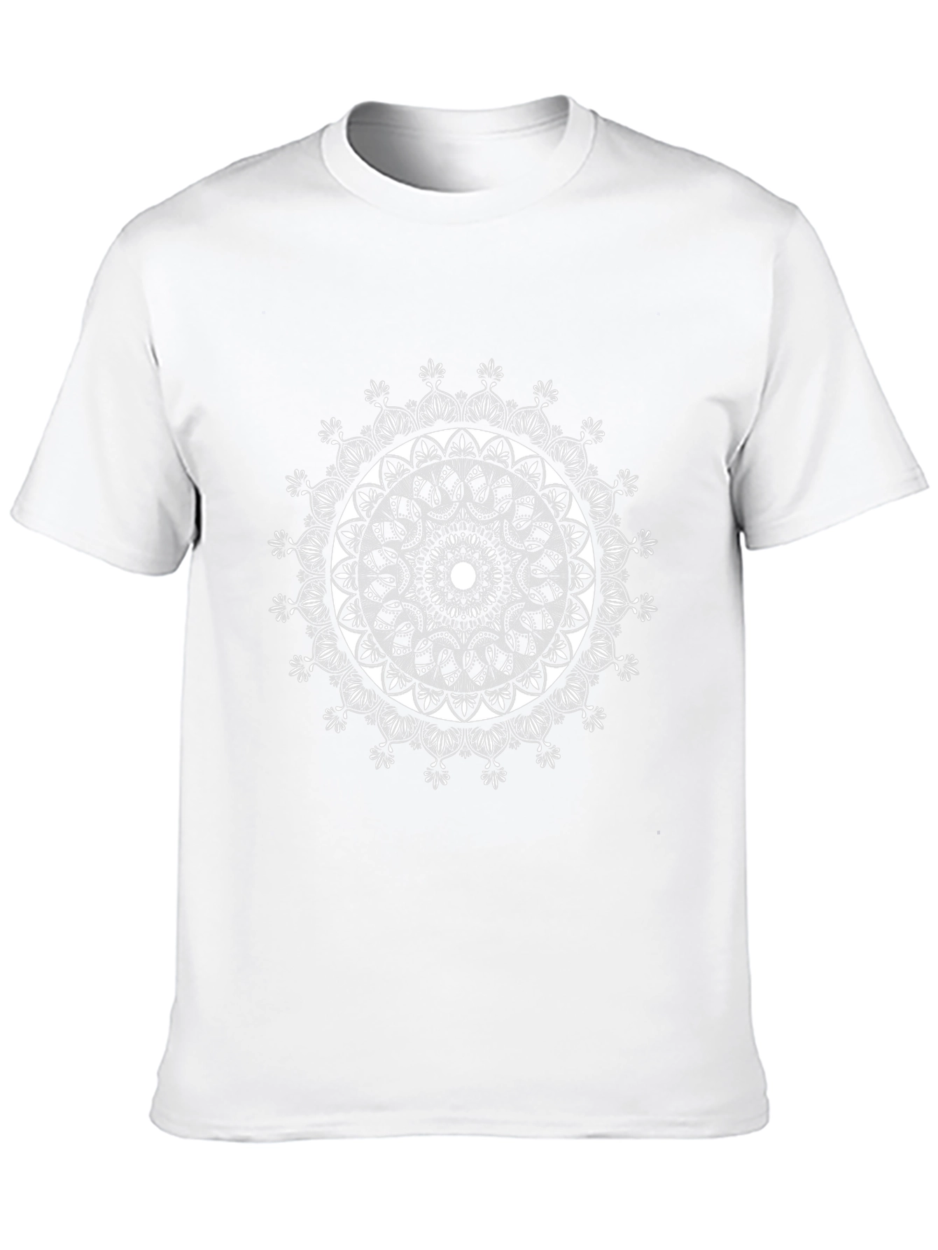 Black Mandala T-Shirt - Geometric Graphic Tee