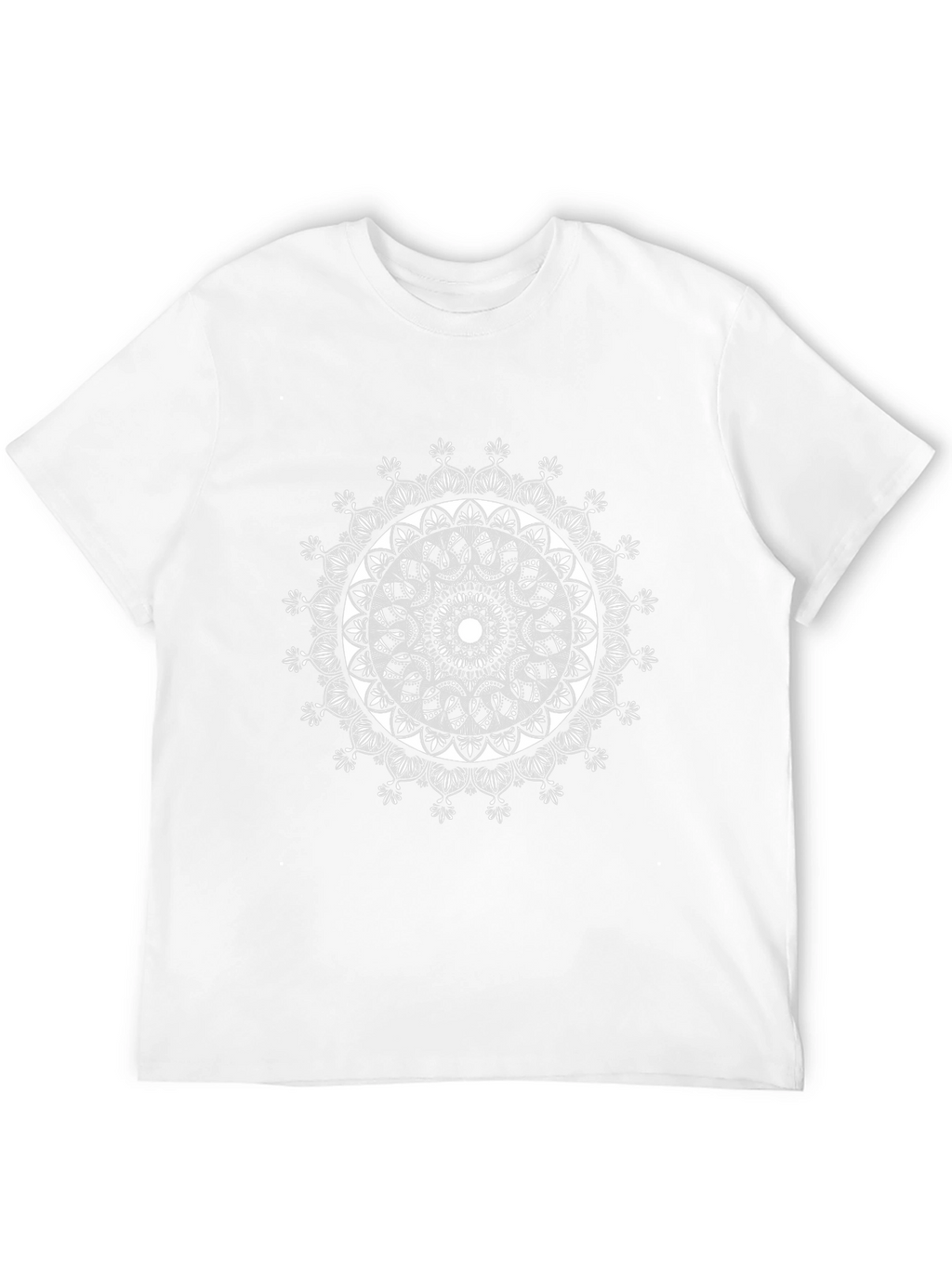 Black Mandala T-Shirt - Geometric Graphic Tee