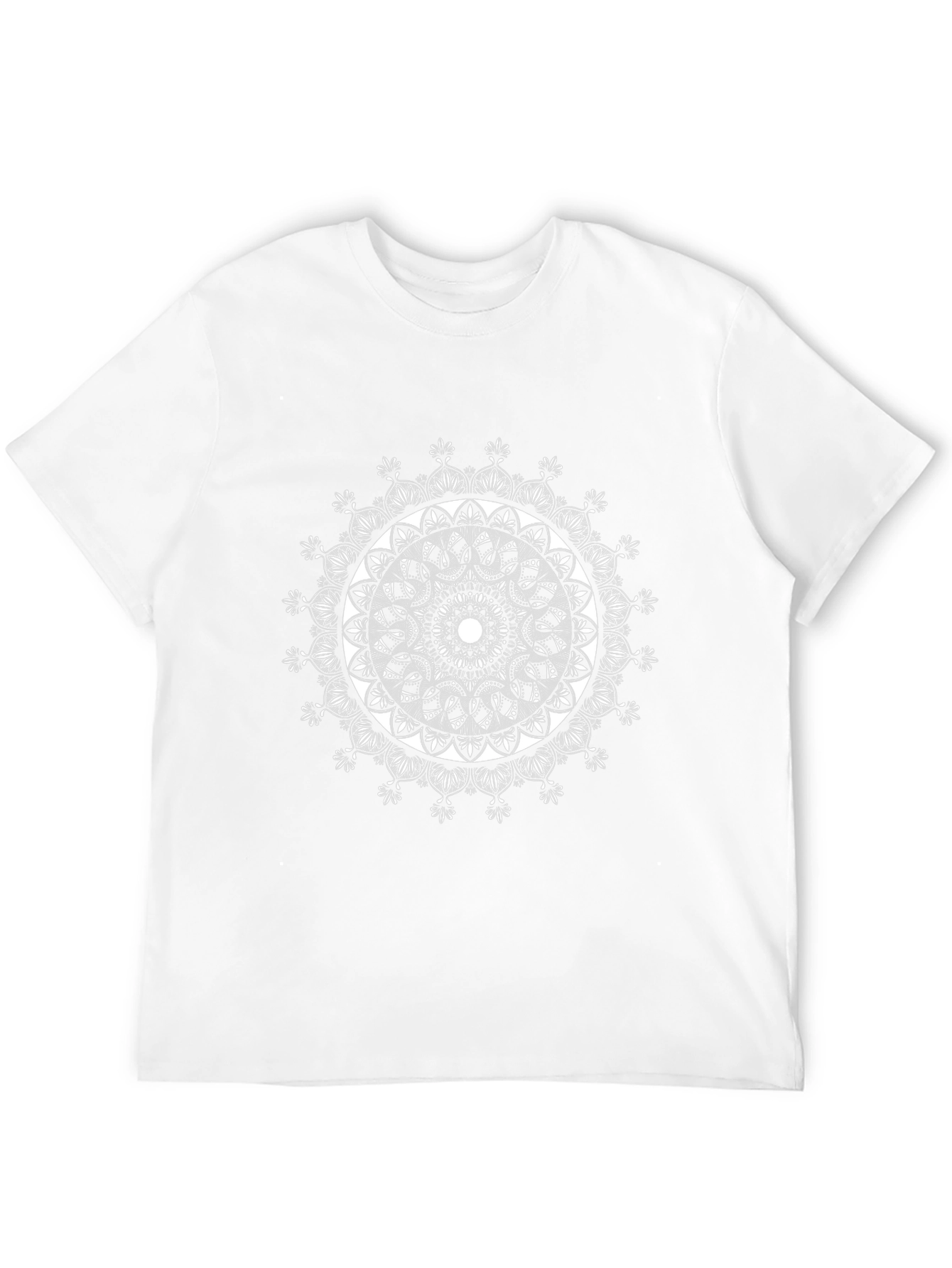 Black Mandala T-Shirt - Geometric Graphic Tee