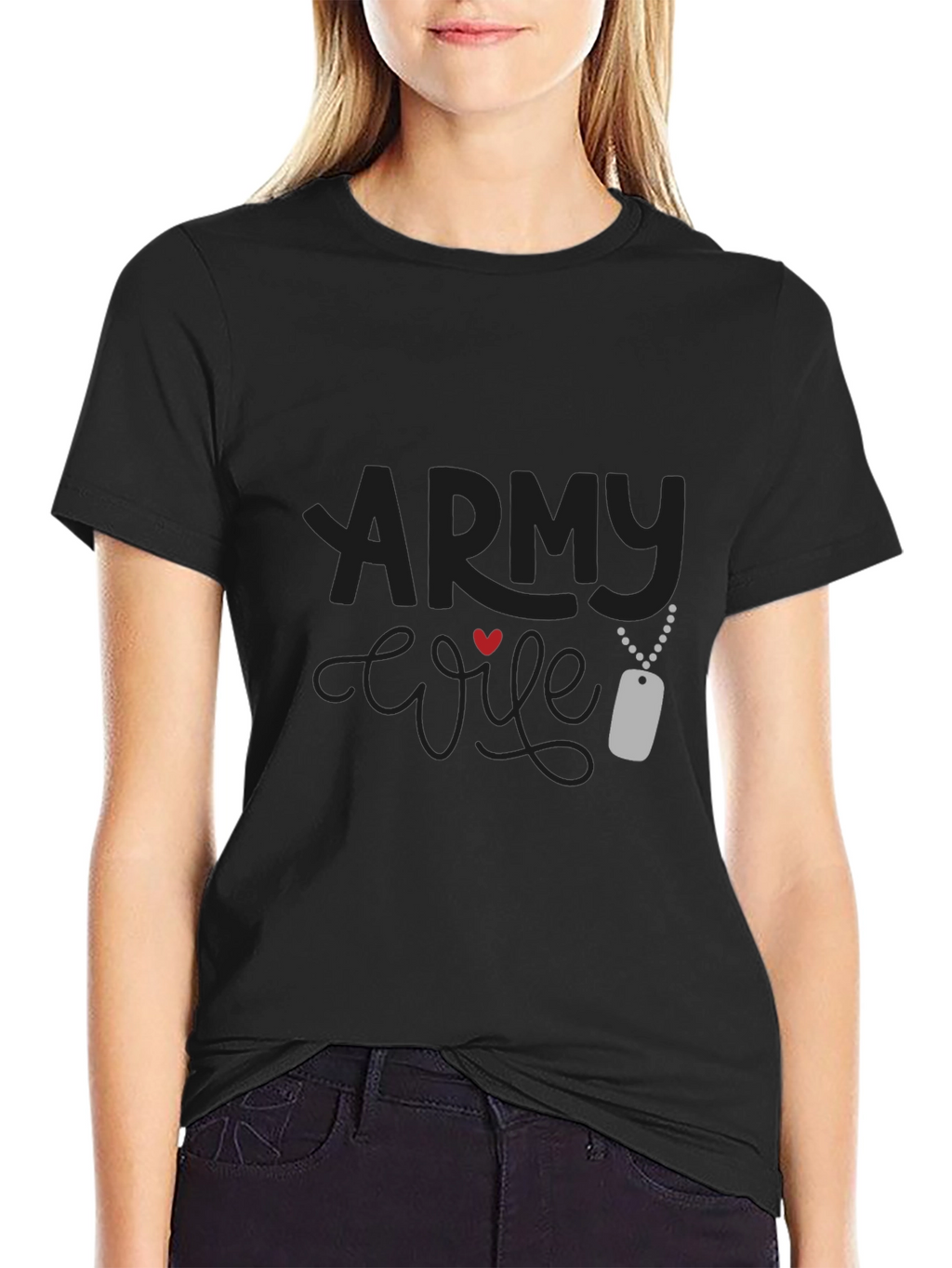 Army Wife Graphic T-Shirt - Military Spouse Apparel