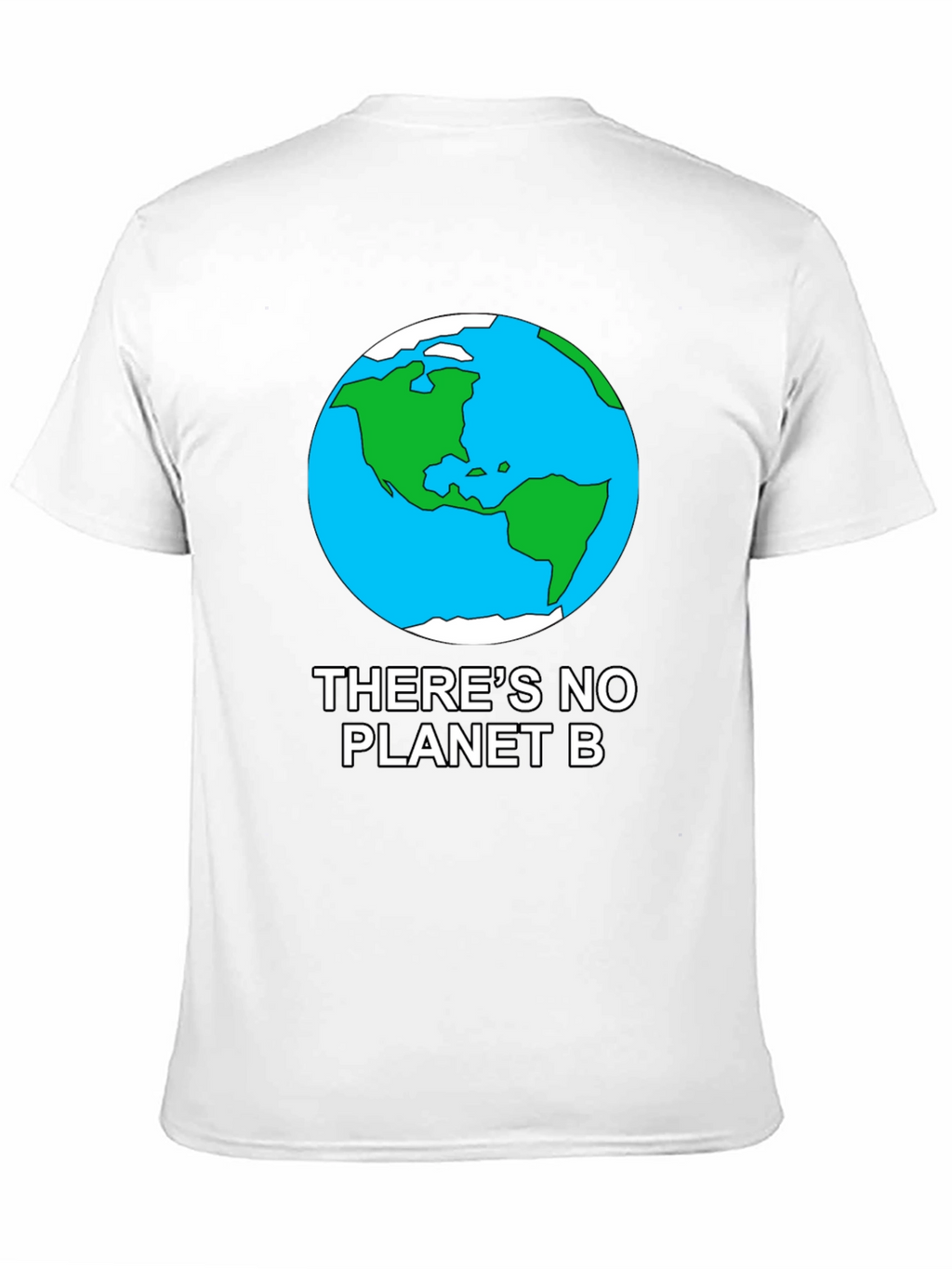 No Planet B Earth Graphic Tee - Black