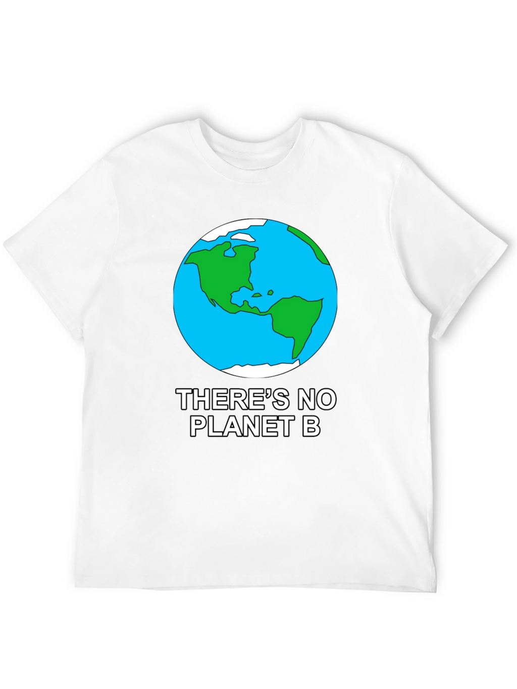 No Planet B Earth Graphic Tee - Black