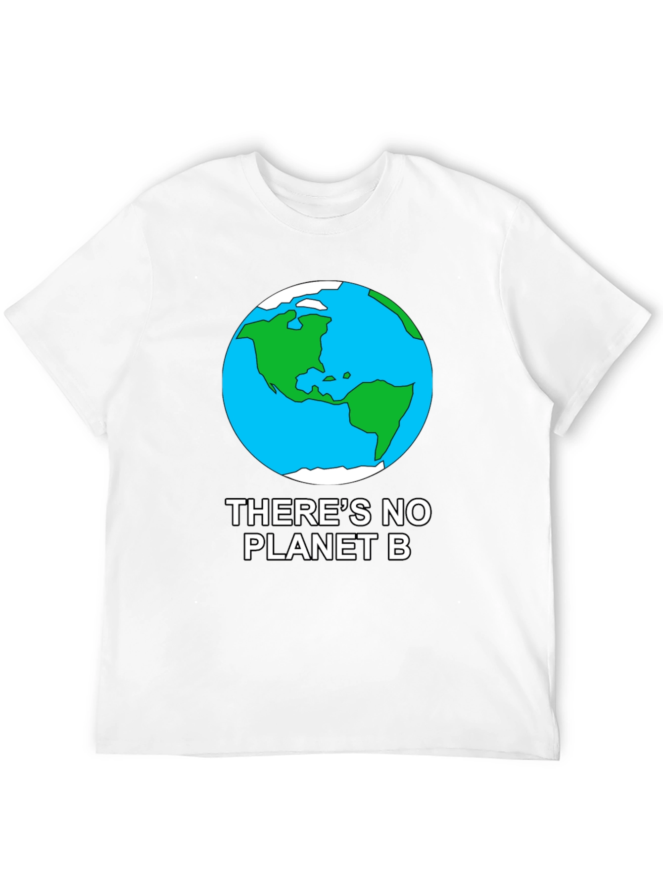 No Planet B Earth Graphic Tee - Black