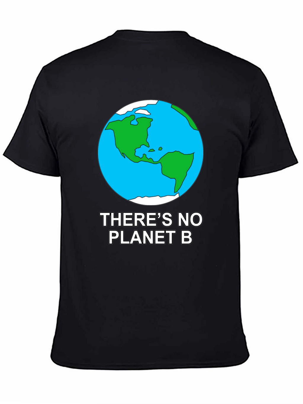No Planet B Earth Graphic Tee - Black