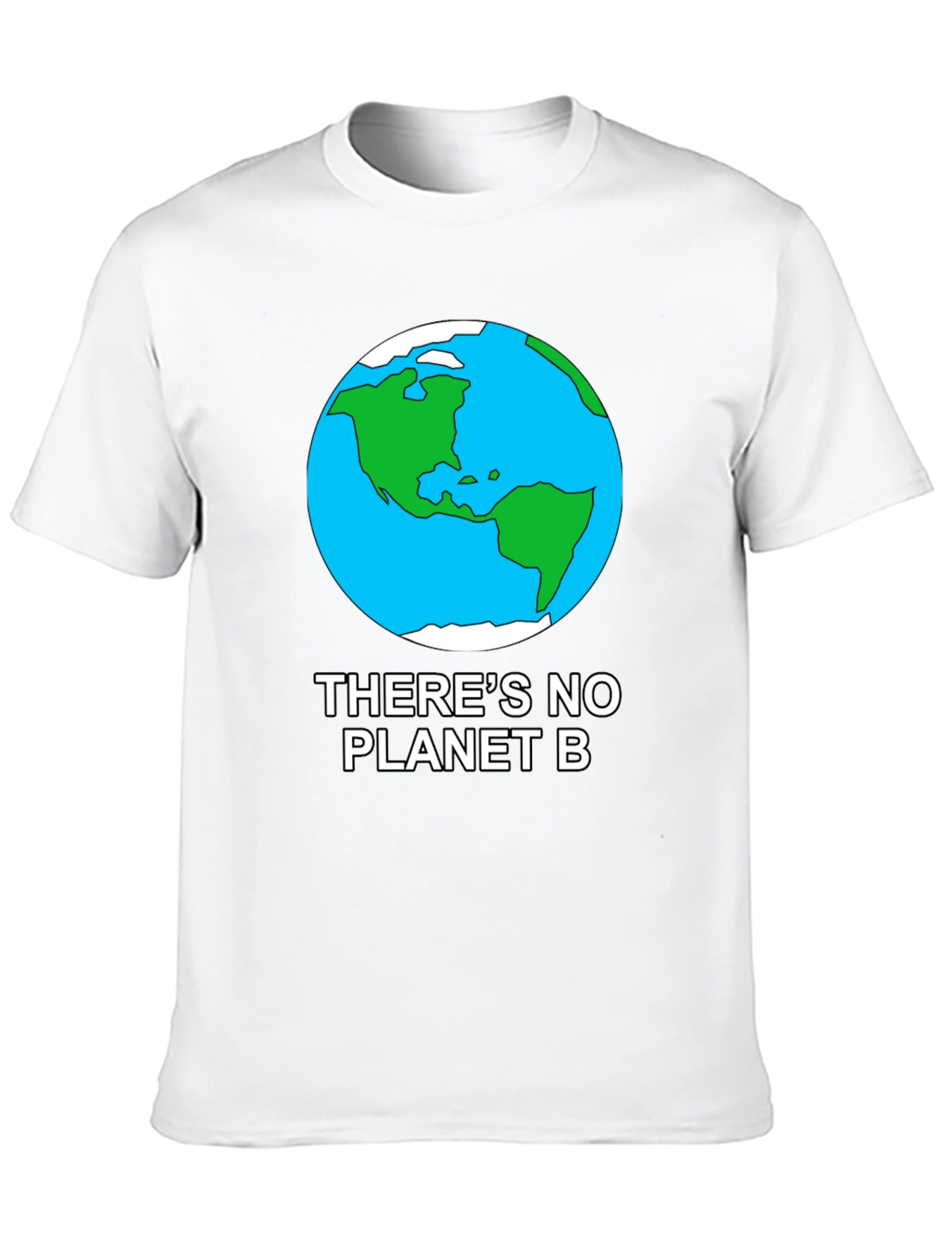 No Planet B Earth Graphic Tee - Black