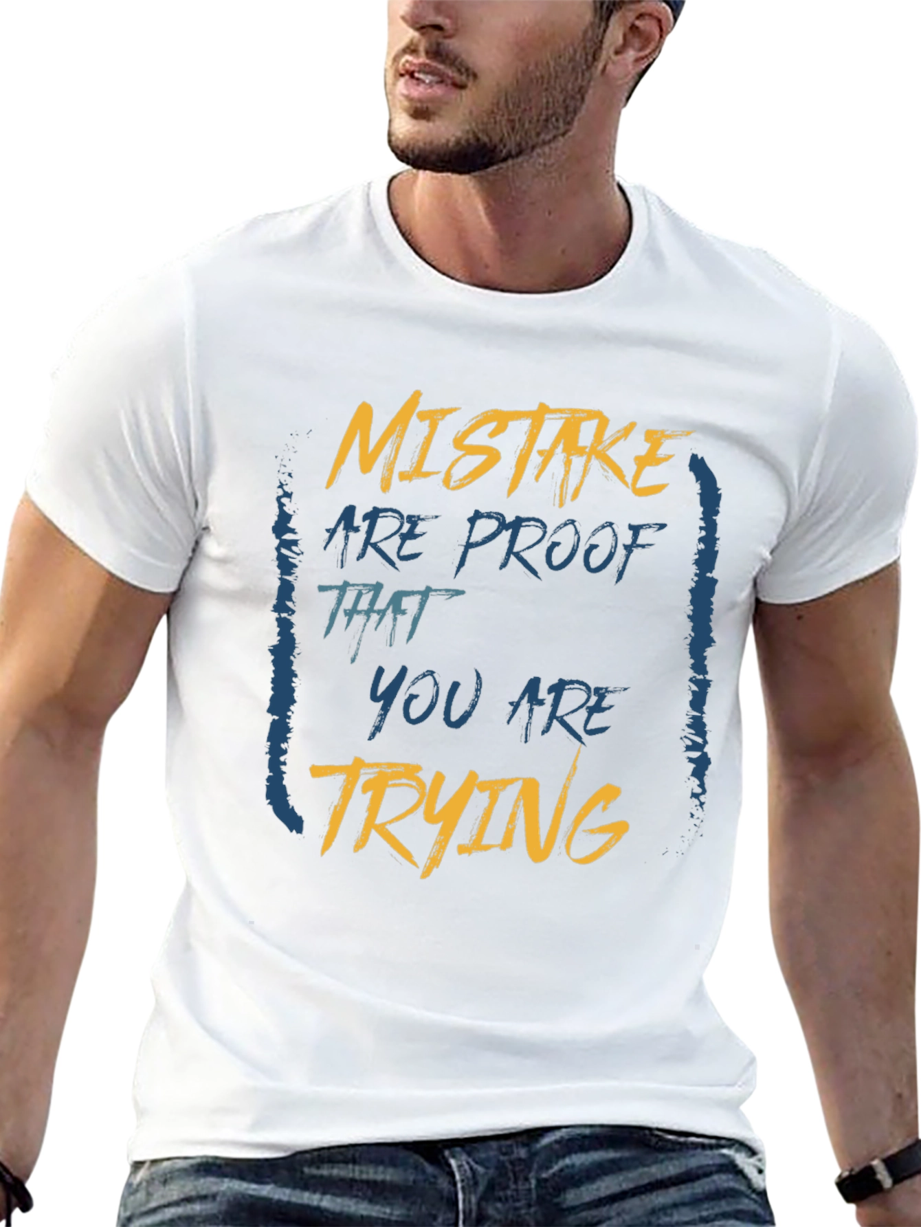 Mistake Proof T-Shirt: Motivational Graphic Tee