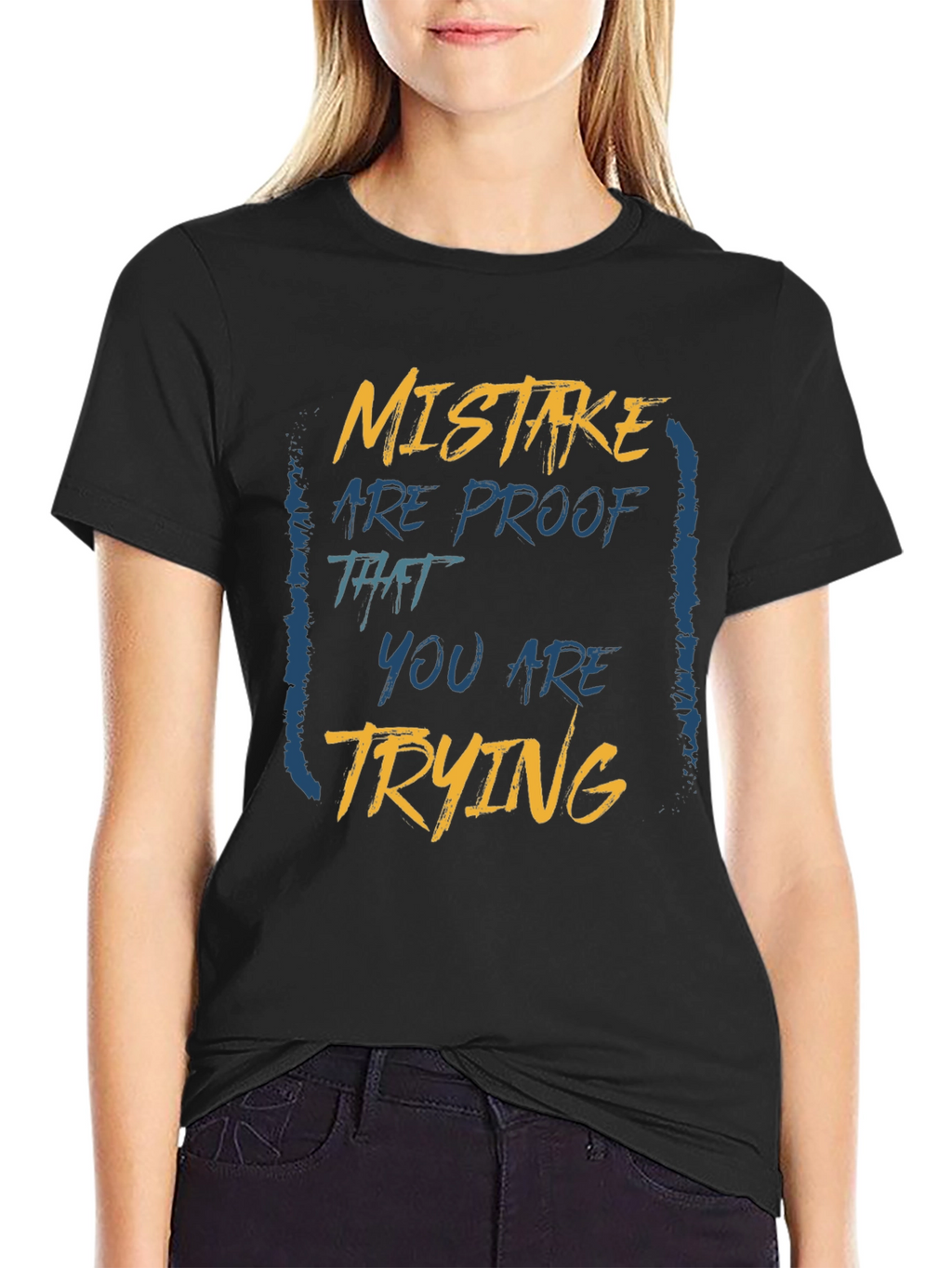 Mistake Proof T-Shirt: Motivational Graphic Tee