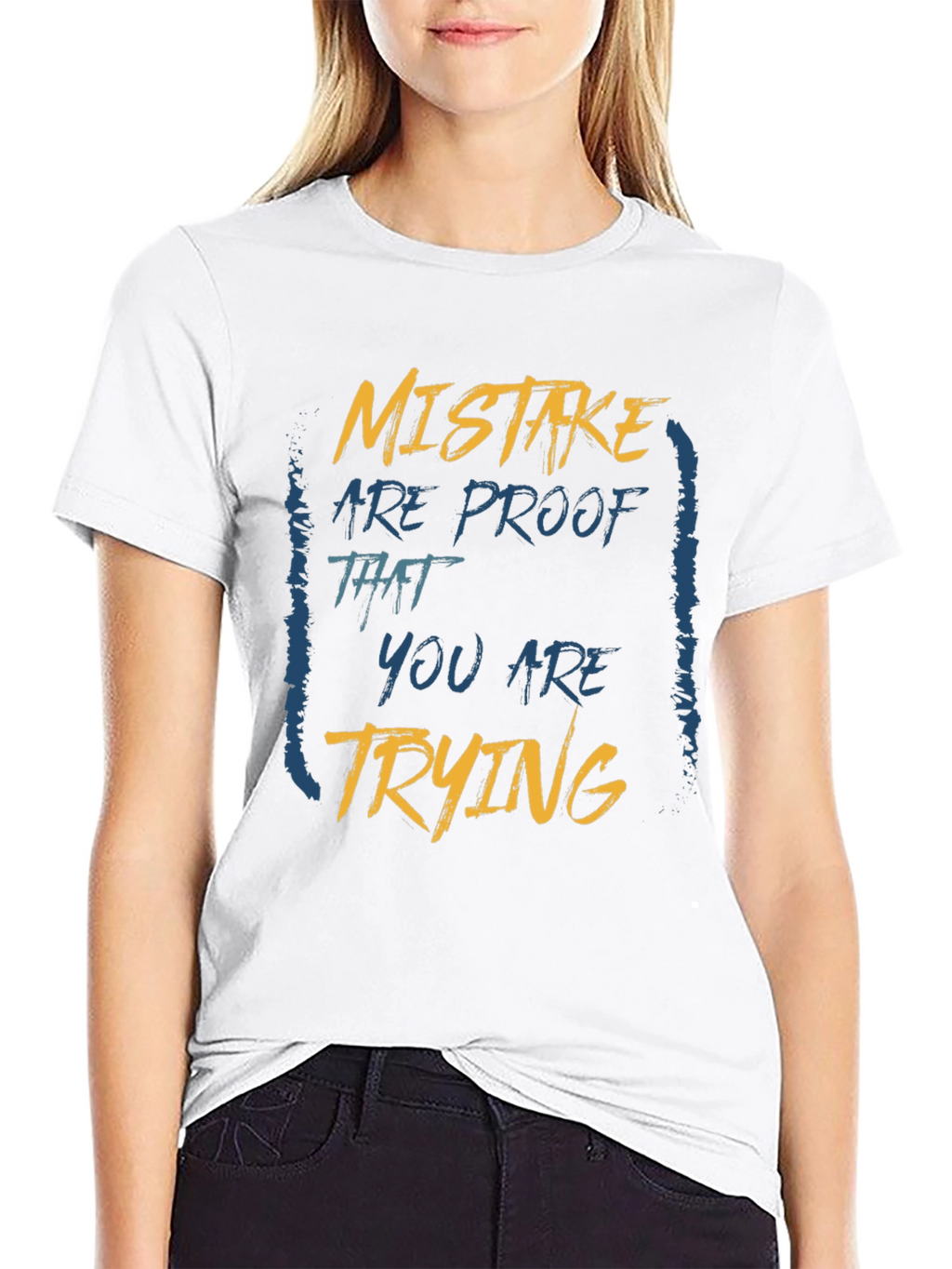 Mistake Proof T-Shirt: Motivational Graphic Tee