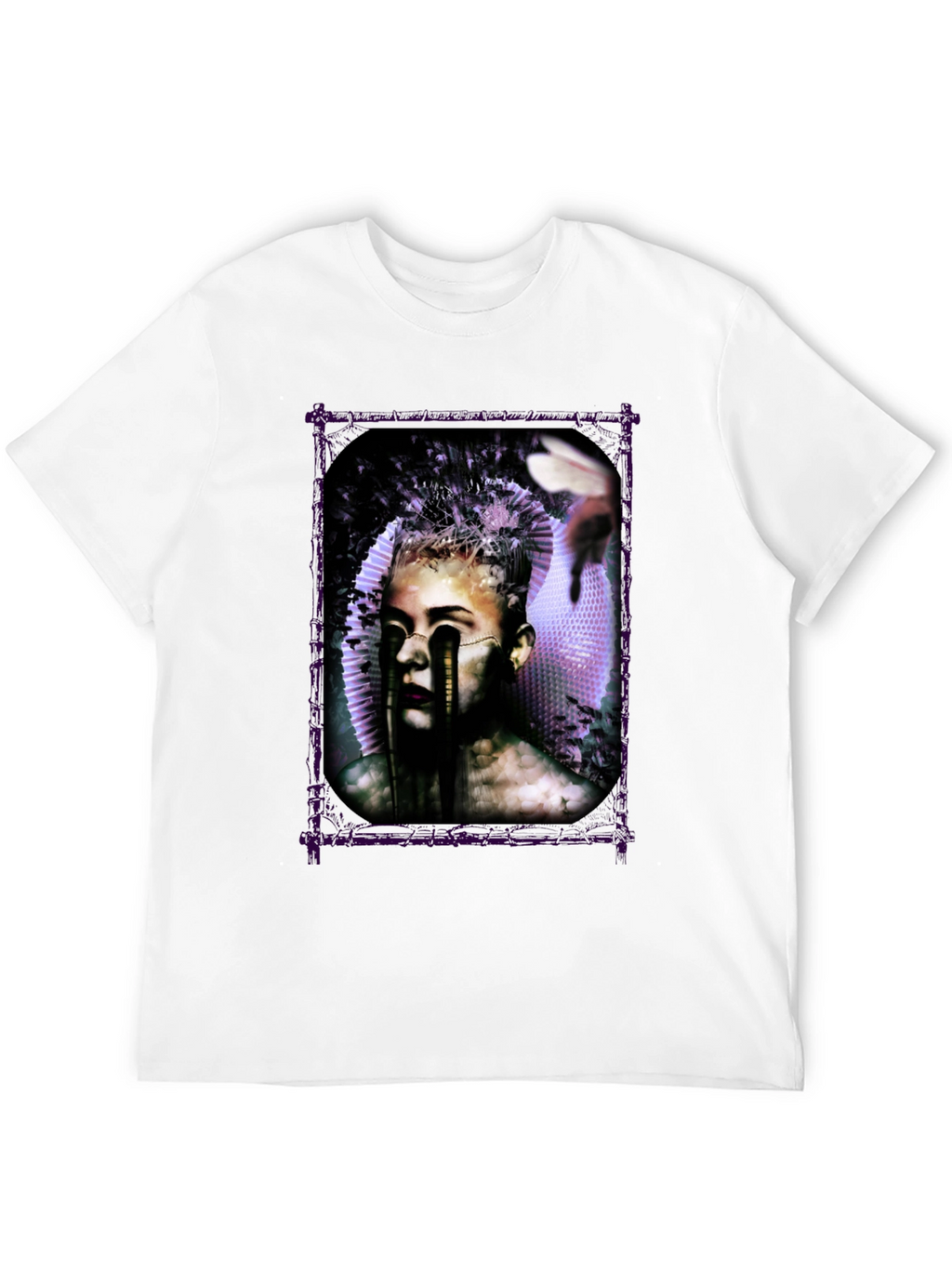 Artistic Graphic Print Tee