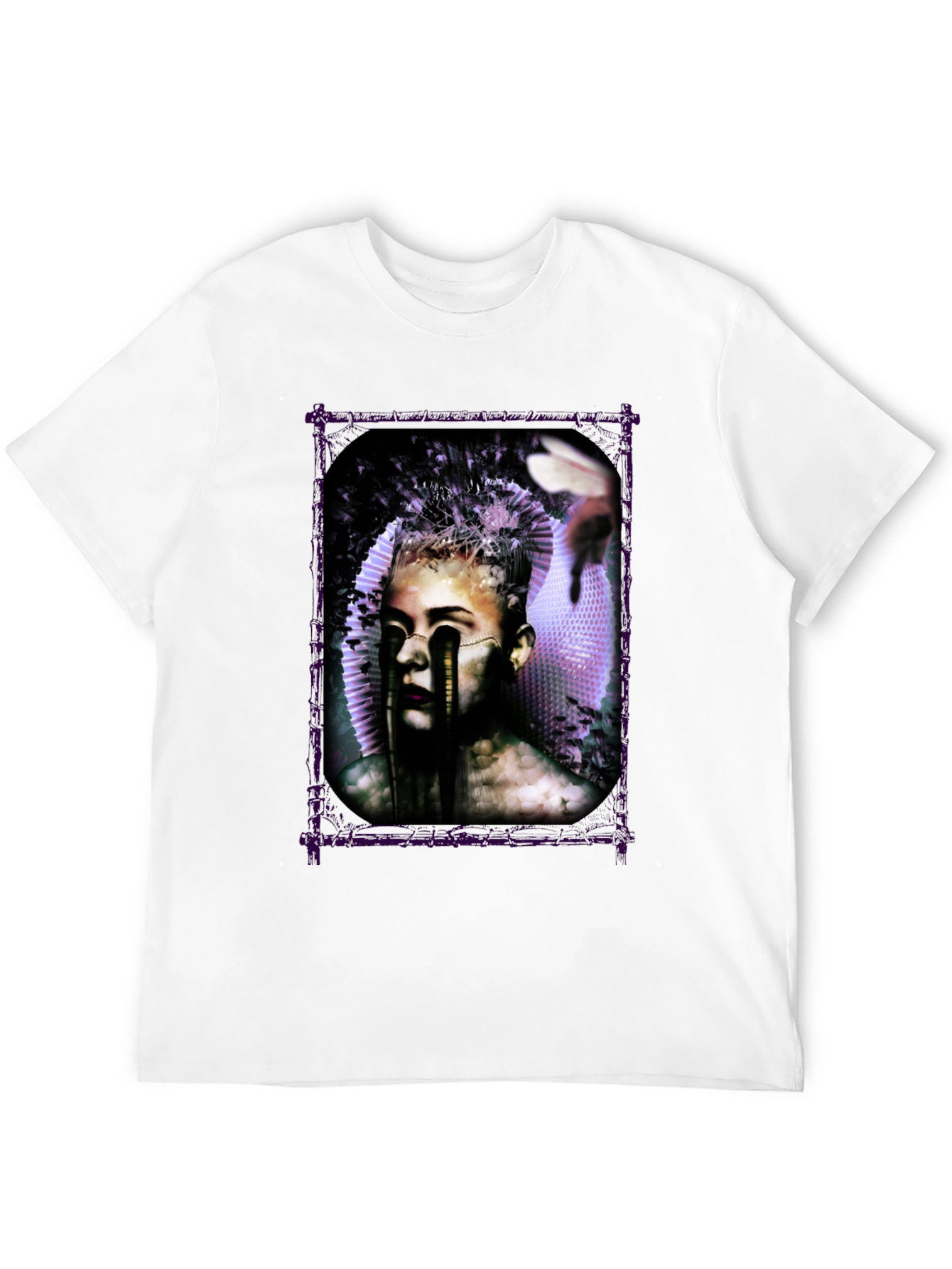 Artistic Graphic Print Tee