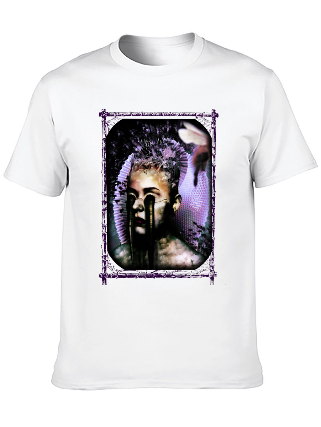 Artistic Graphic Print Tee