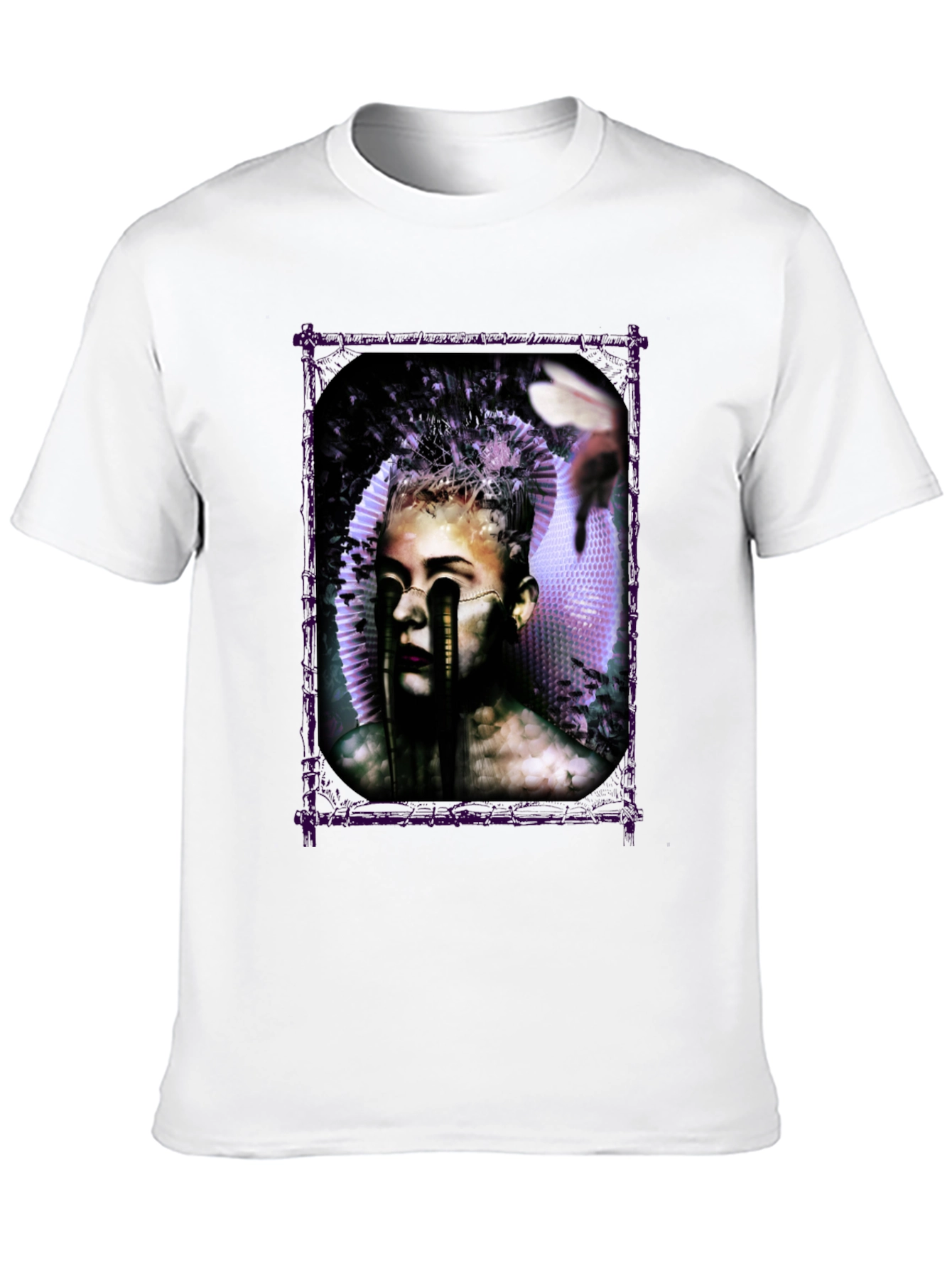 Artistic Graphic Print Tee
