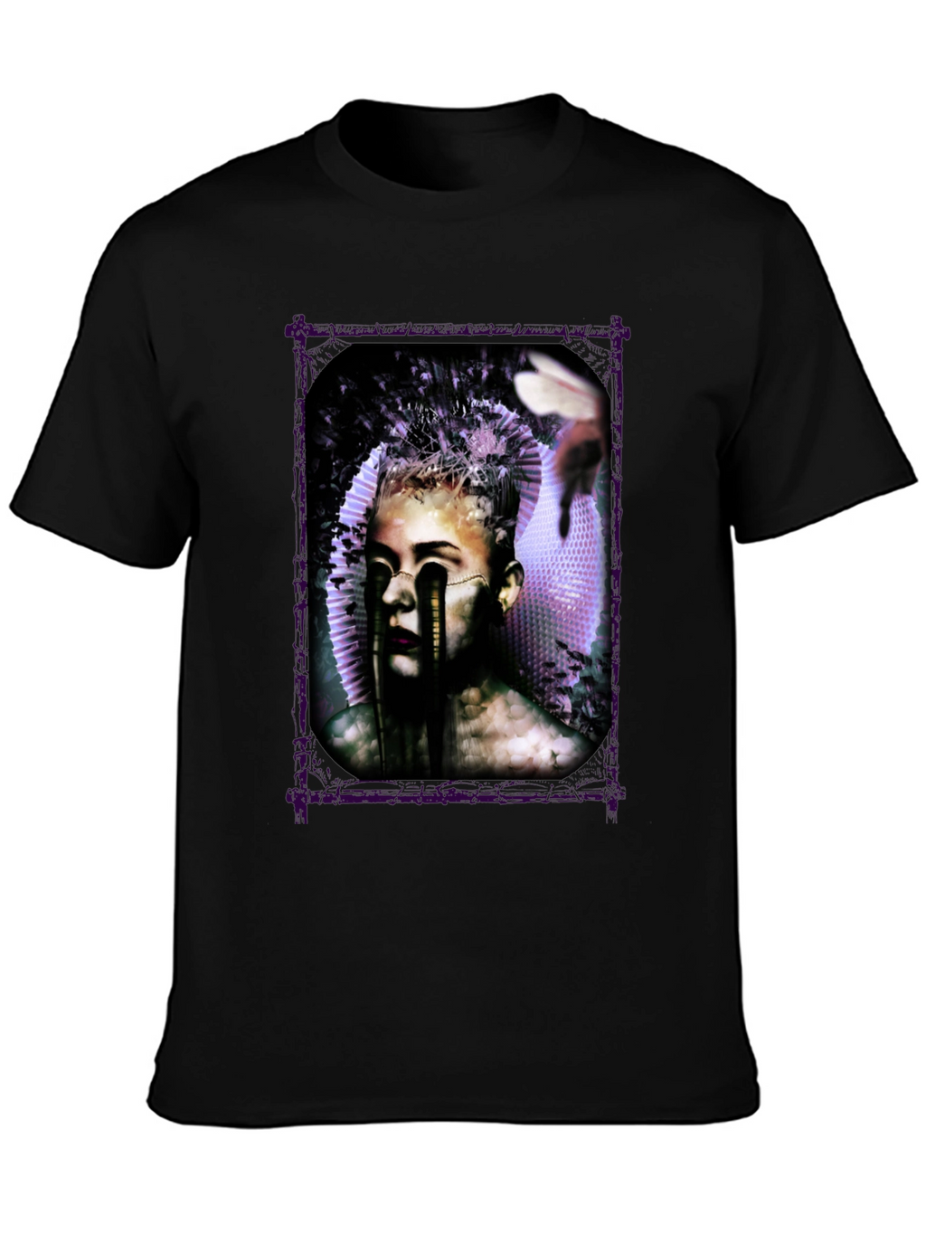 Artistic Graphic Print Tee