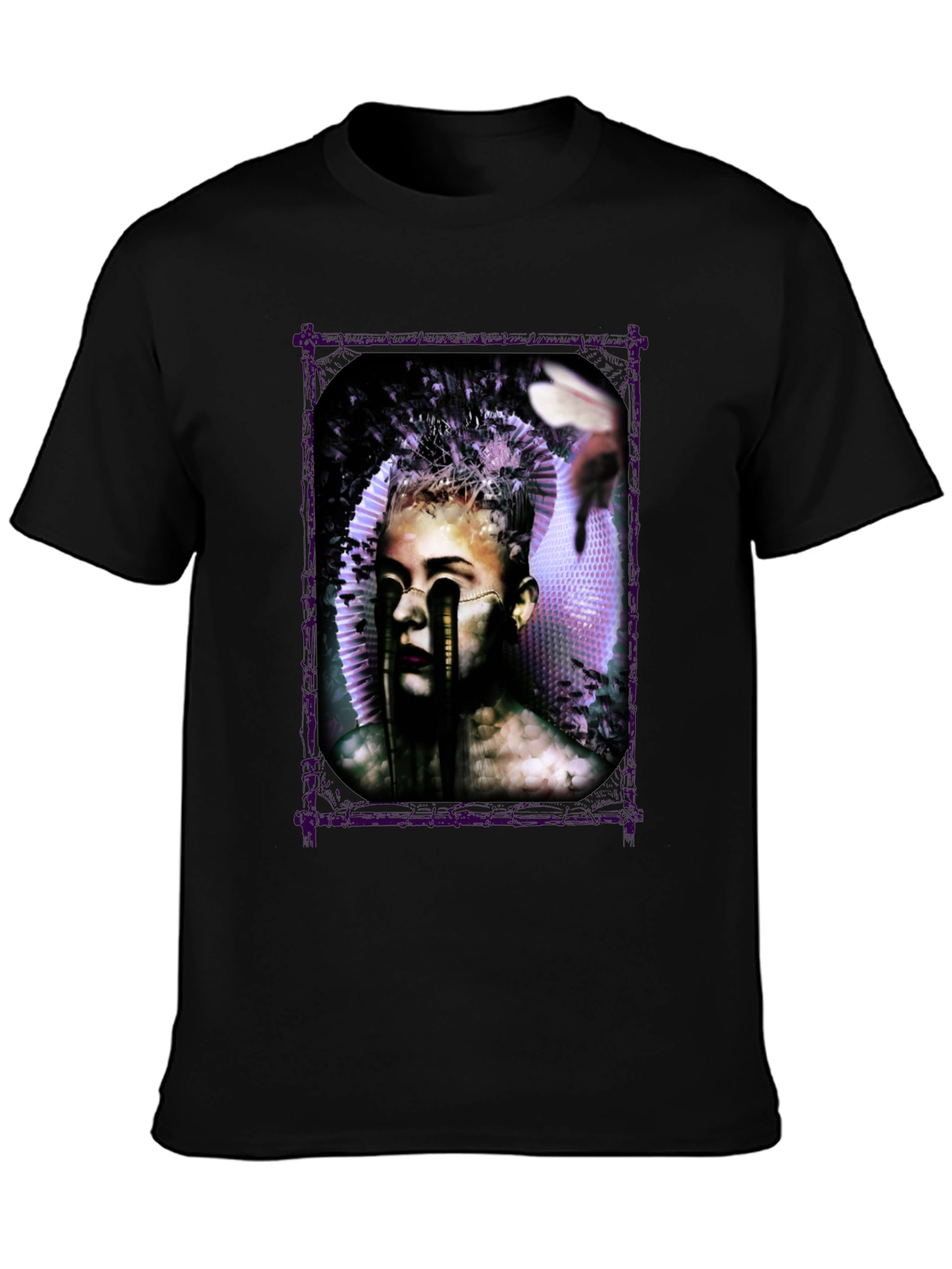 Artistic Graphic Print Tee