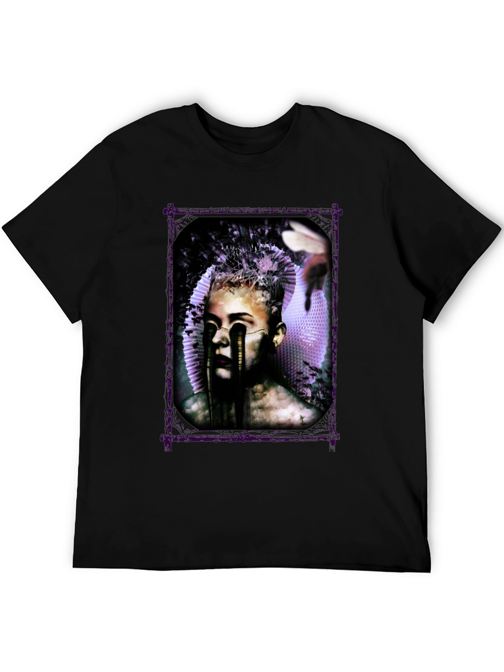 Artistic Graphic Print Tee
