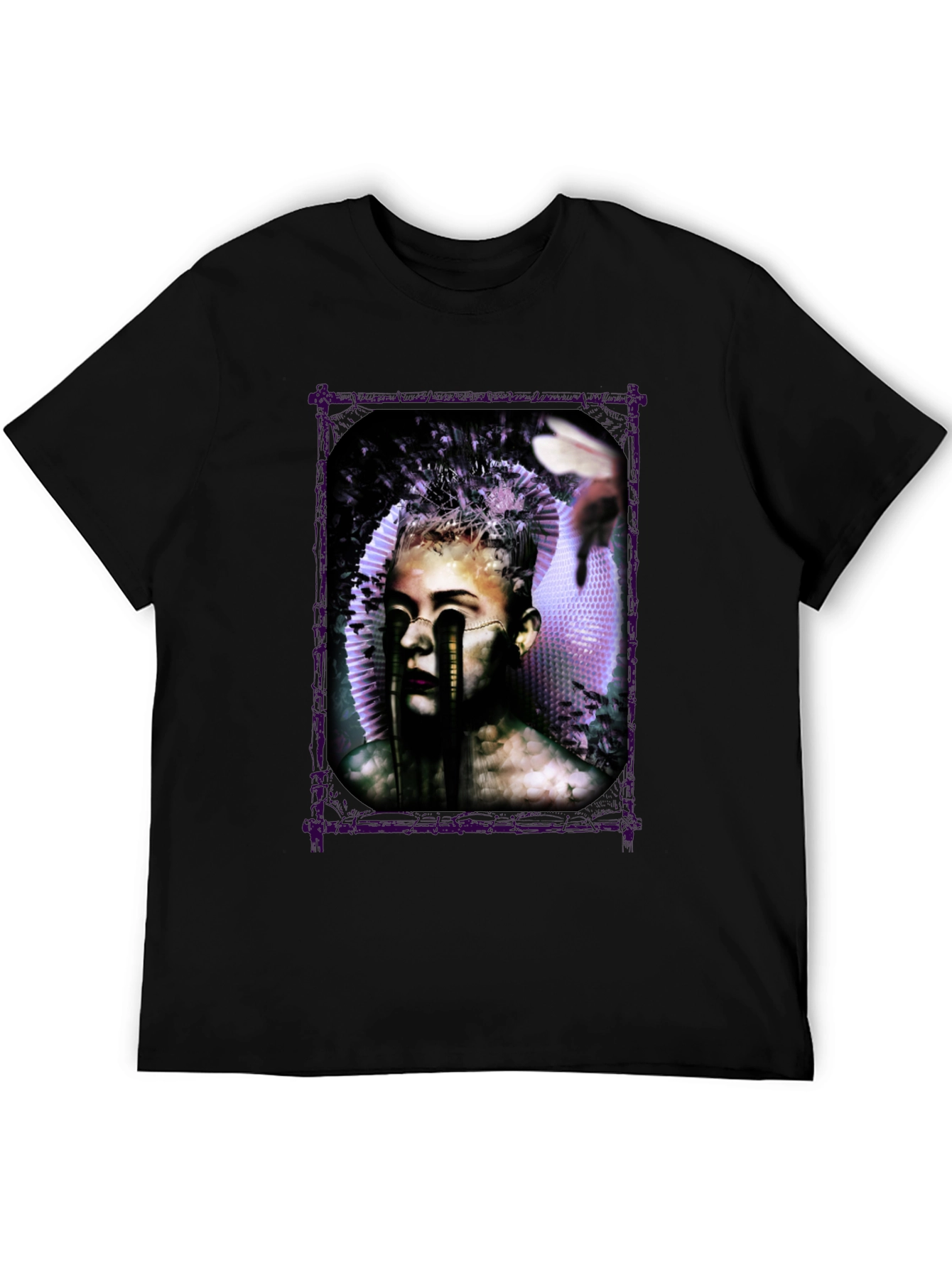 Artistic Graphic Print Tee