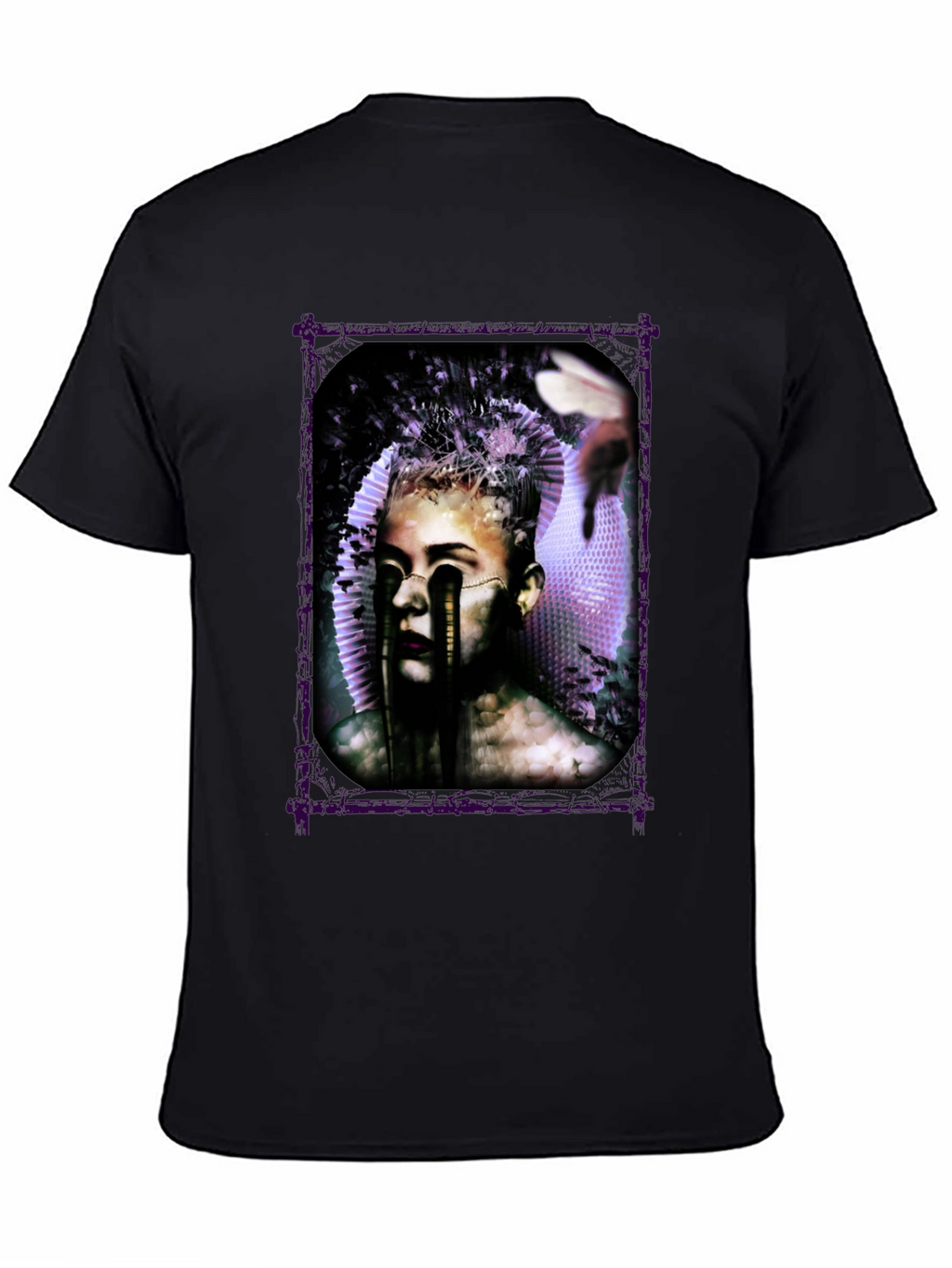 Artistic Graphic Print Tee