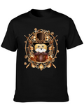 Steampunk Fox T-Shirt - Unique Graphic Tee