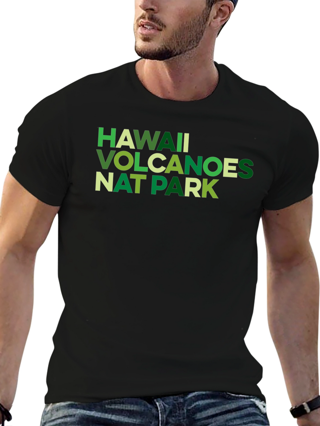 Hawaii Volcanoes Nat Park Graphic T-Shirt