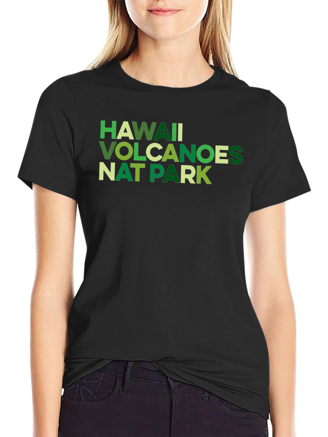 Hawaii Volcanoes Nat Park Graphic T-Shirt