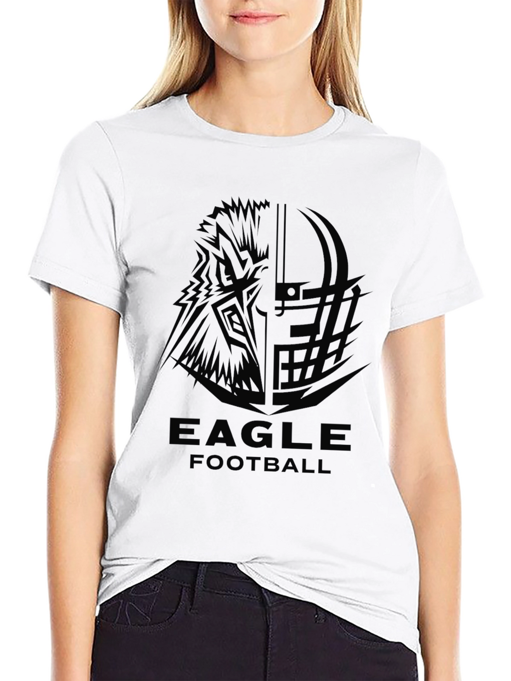 Eagle Football Graphic T-Shirt