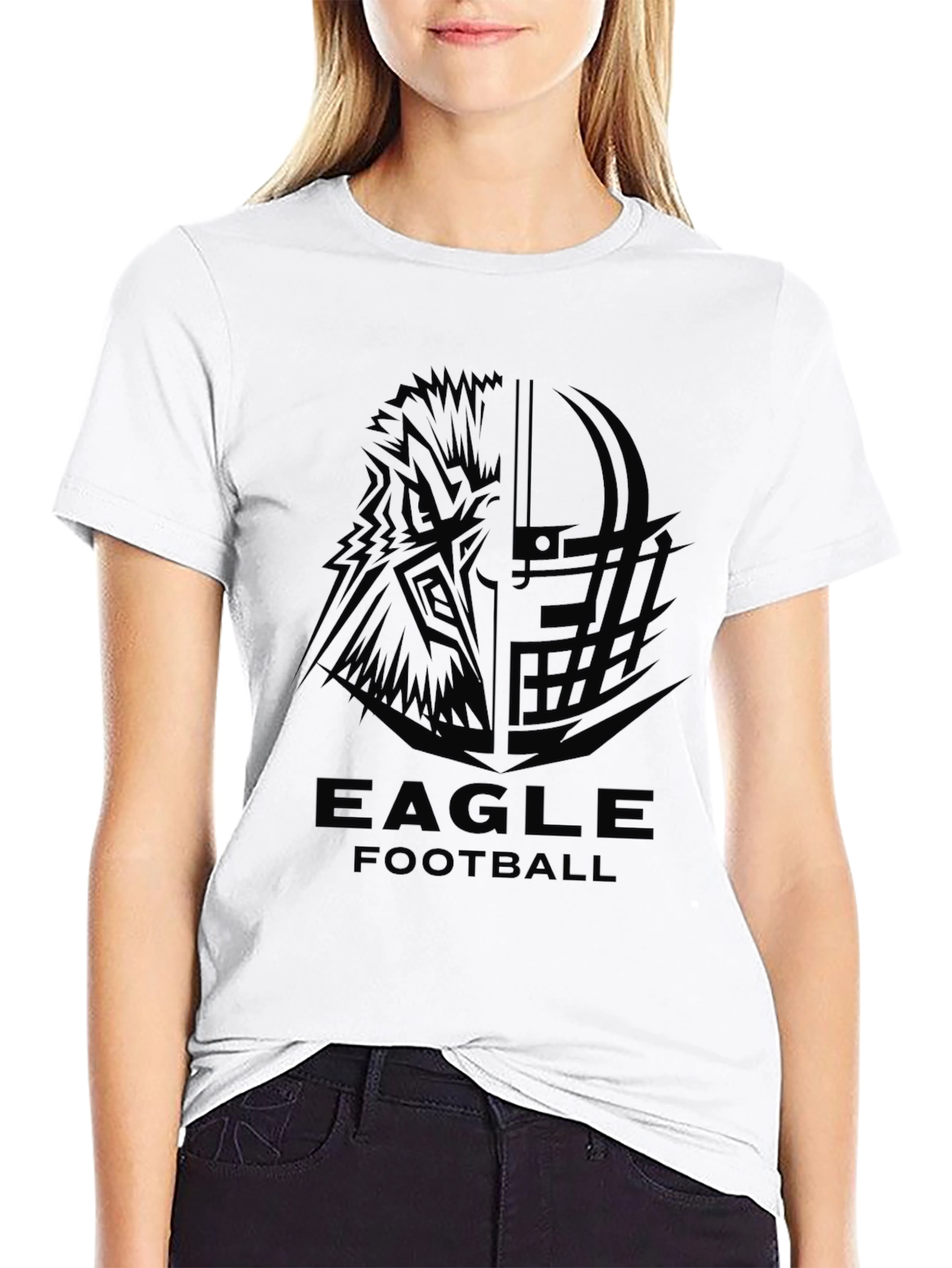 Eagle Football Graphic T-Shirt