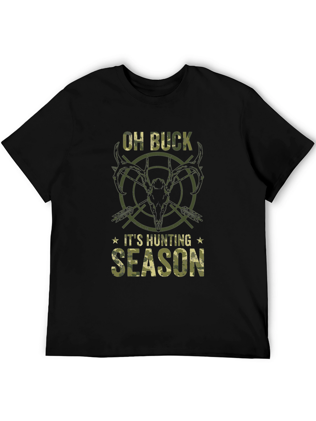 Oh Buck Its Hunting Season Tee