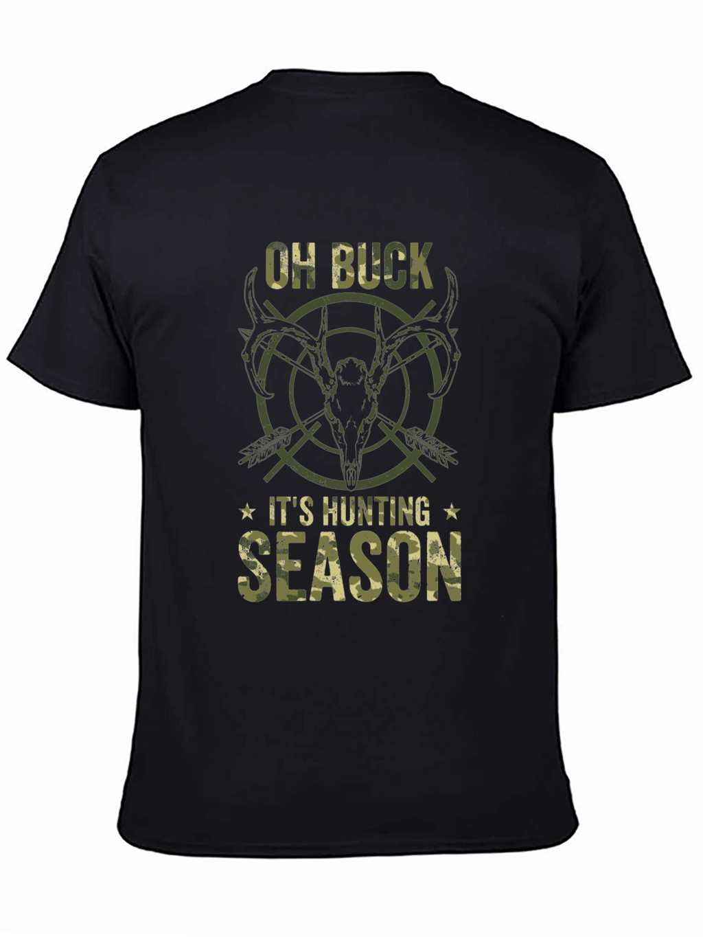 Oh Buck Its Hunting Season Tee