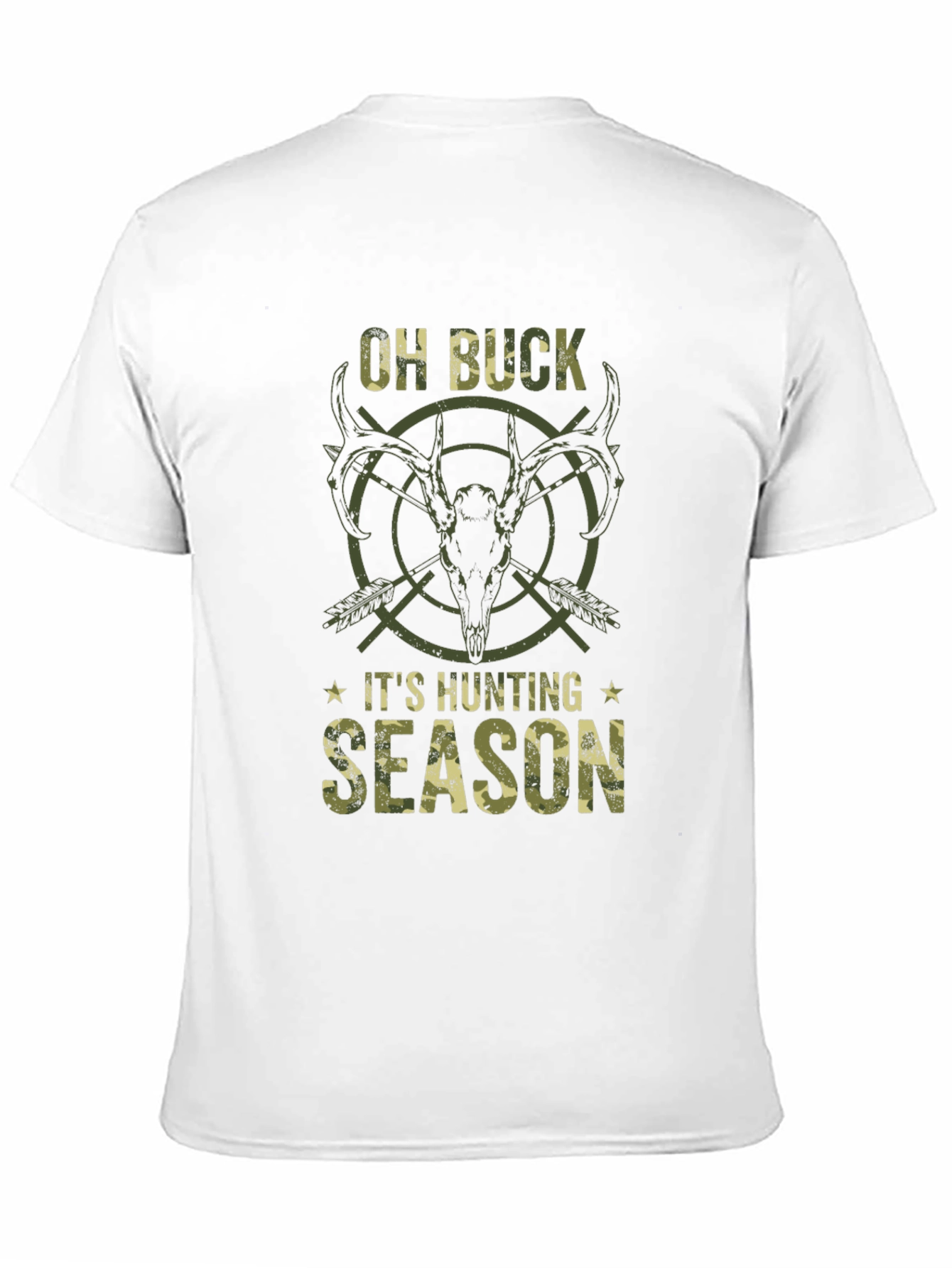 Oh Buck Its Hunting Season Tee