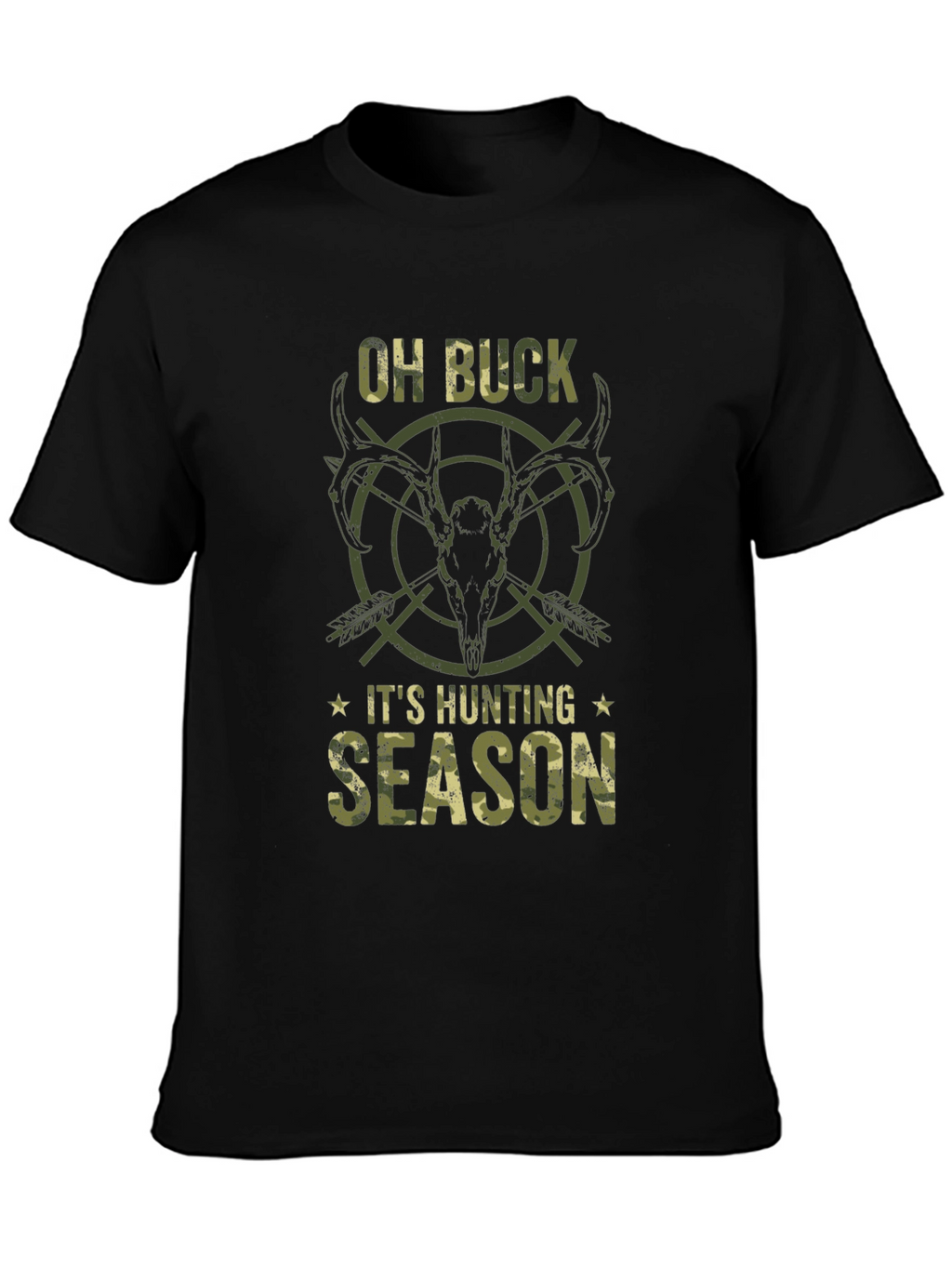 Oh Buck Its Hunting Season Tee