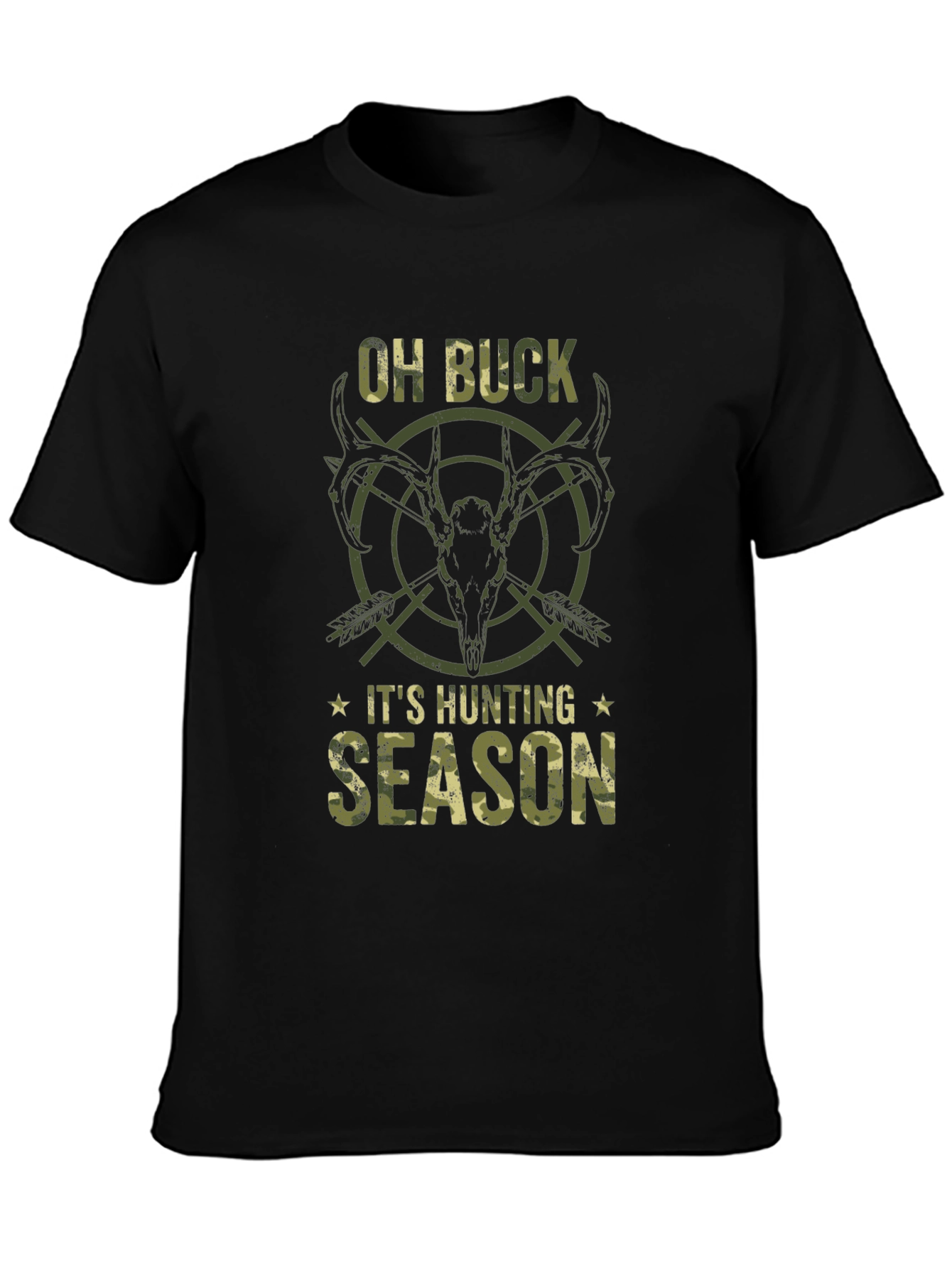 Oh Buck Its Hunting Season Tee