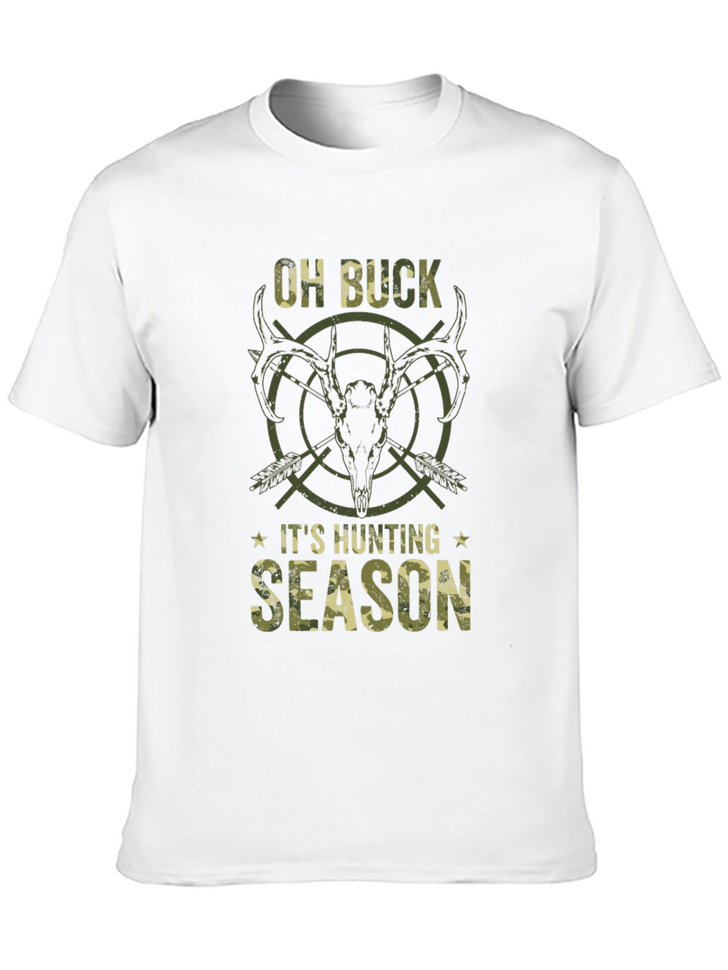 Oh Buck Its Hunting Season Tee