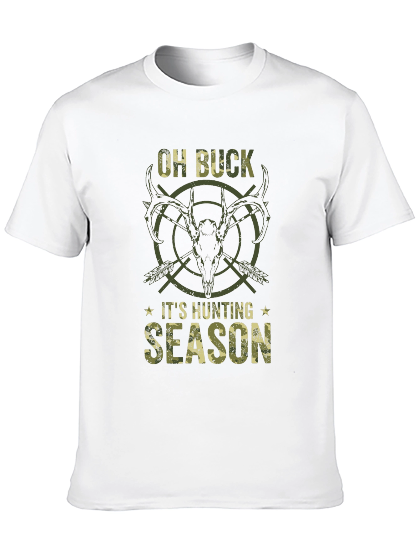 Oh Buck Its Hunting Season Tee