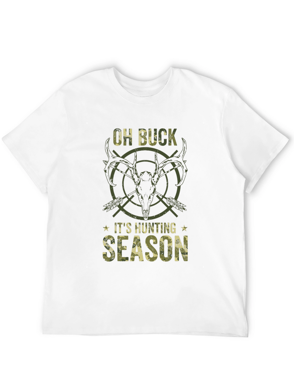 Oh Buck Its Hunting Season Tee