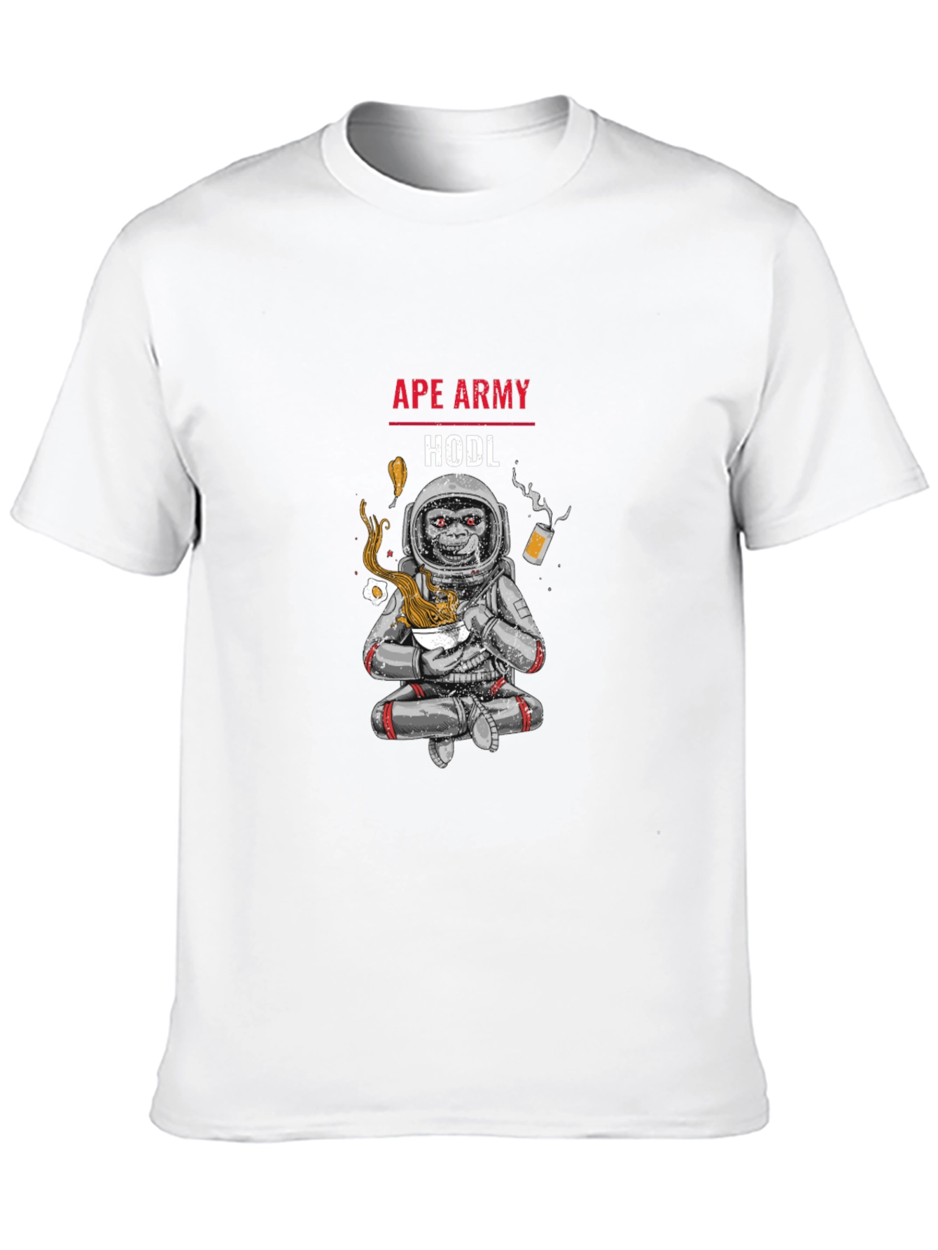 Ape Army HODL Black T-Shirt