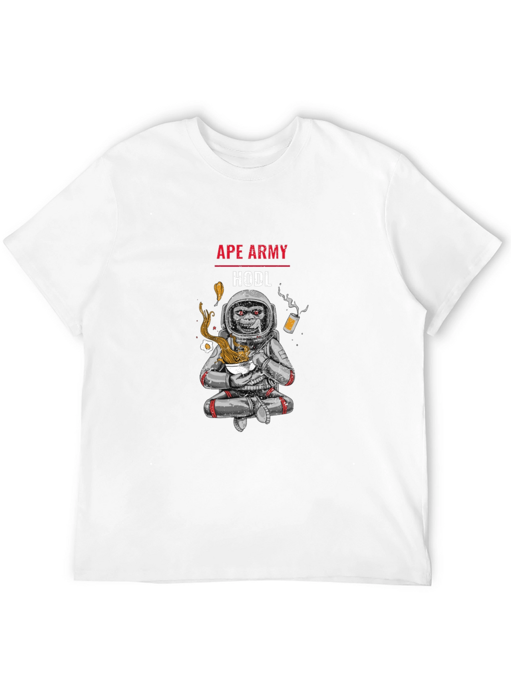 Ape Army HODL Black T-Shirt