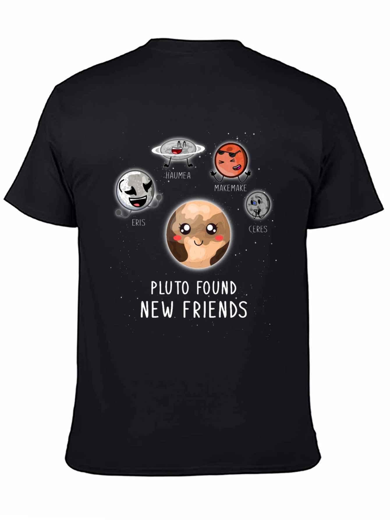 Pluto Found New Friends T-Shirt