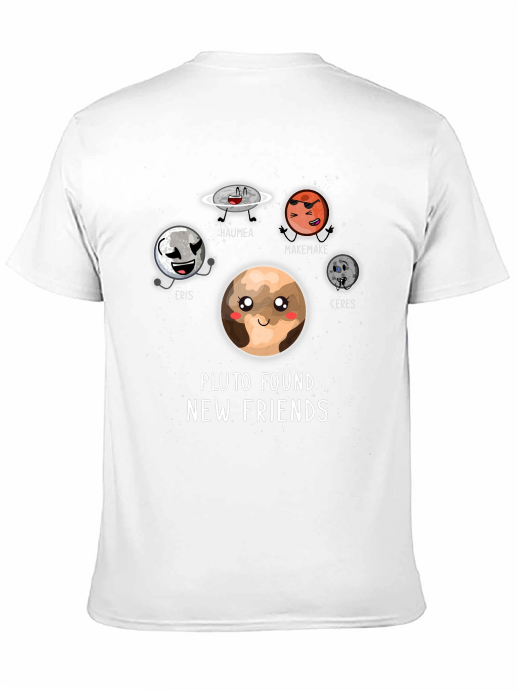 Pluto Found New Friends T-Shirt