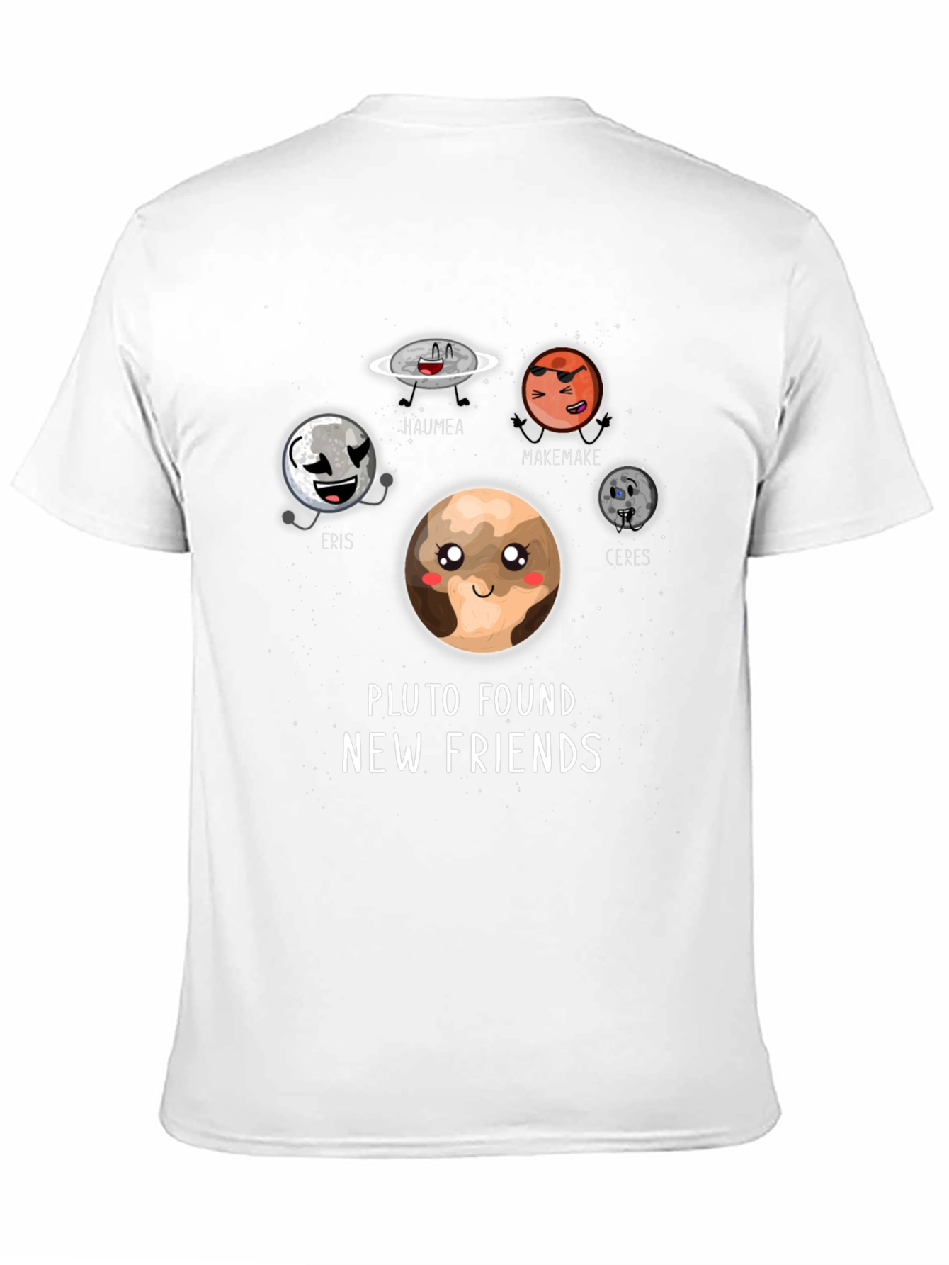 Pluto Found New Friends T-Shirt