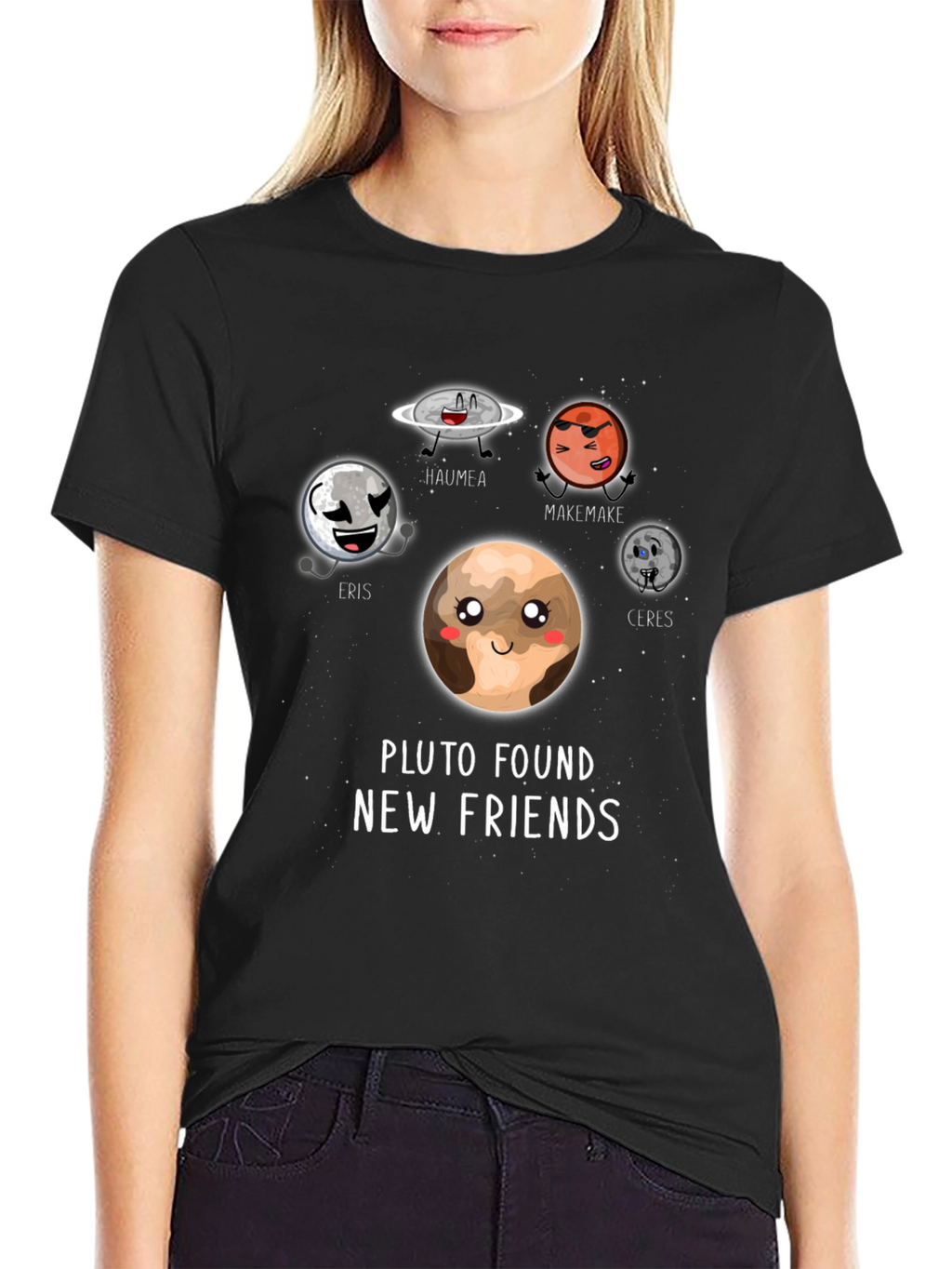 Pluto Found New Friends T-Shirt