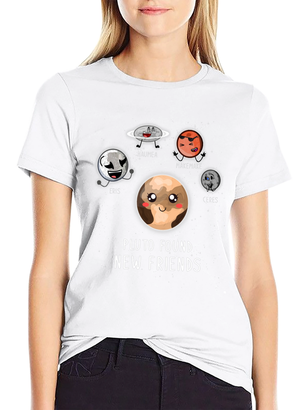 Pluto Found New Friends T-Shirt