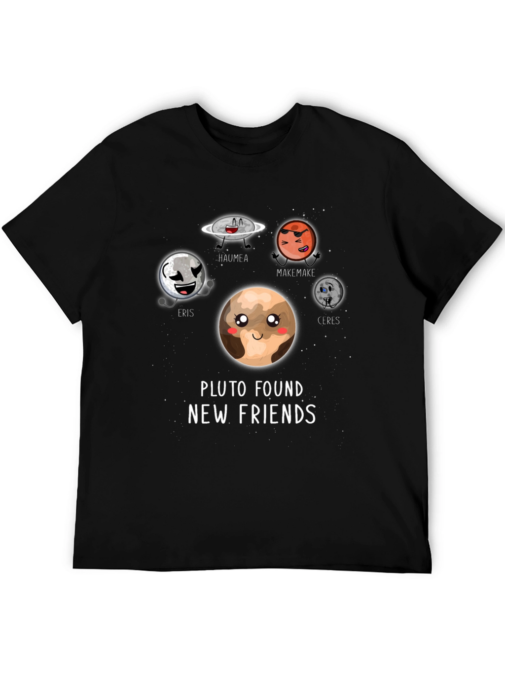 Pluto Found New Friends T-Shirt