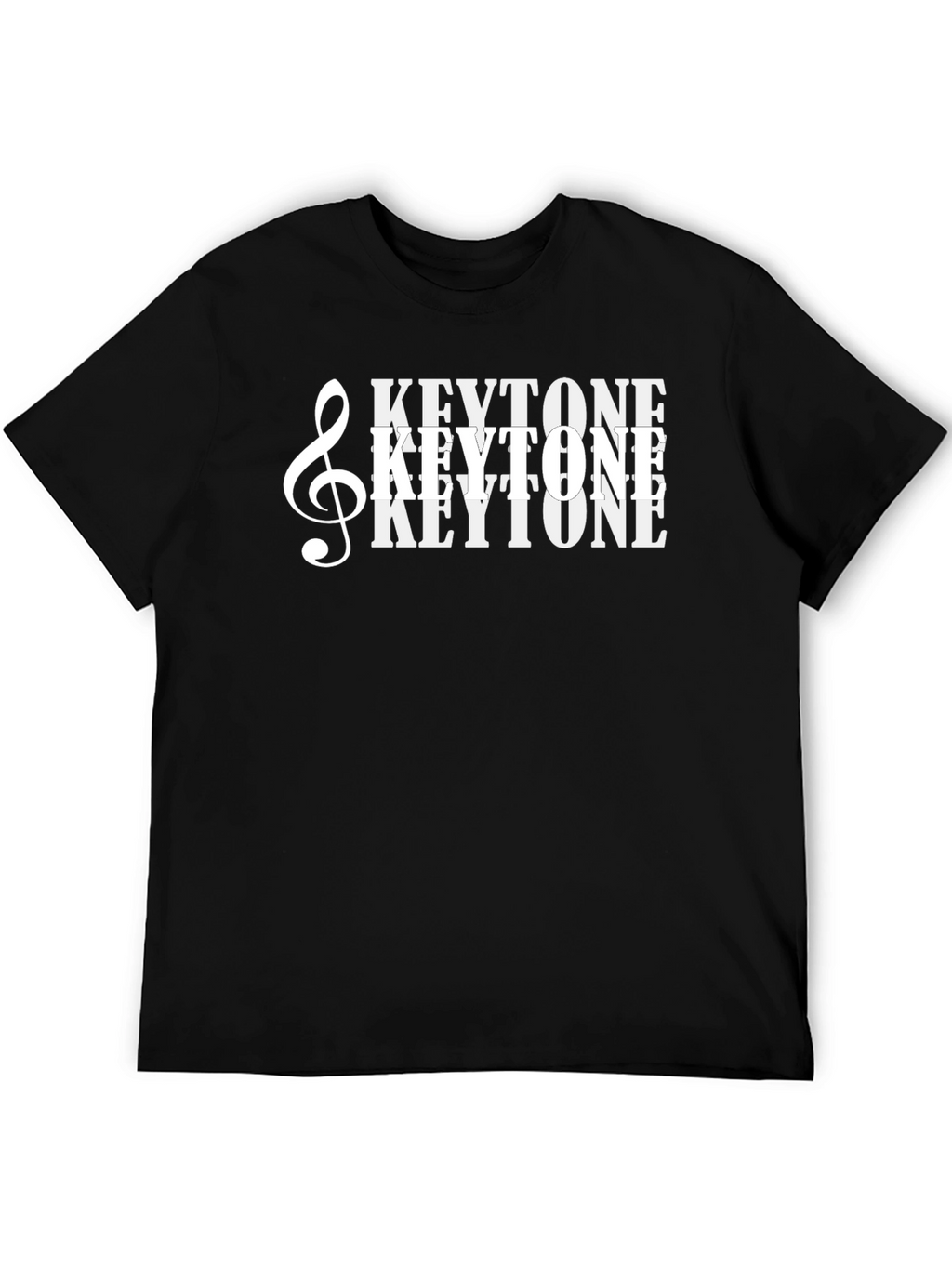 Keystone Music T-Shirt - Treble Clef Graphic Tee