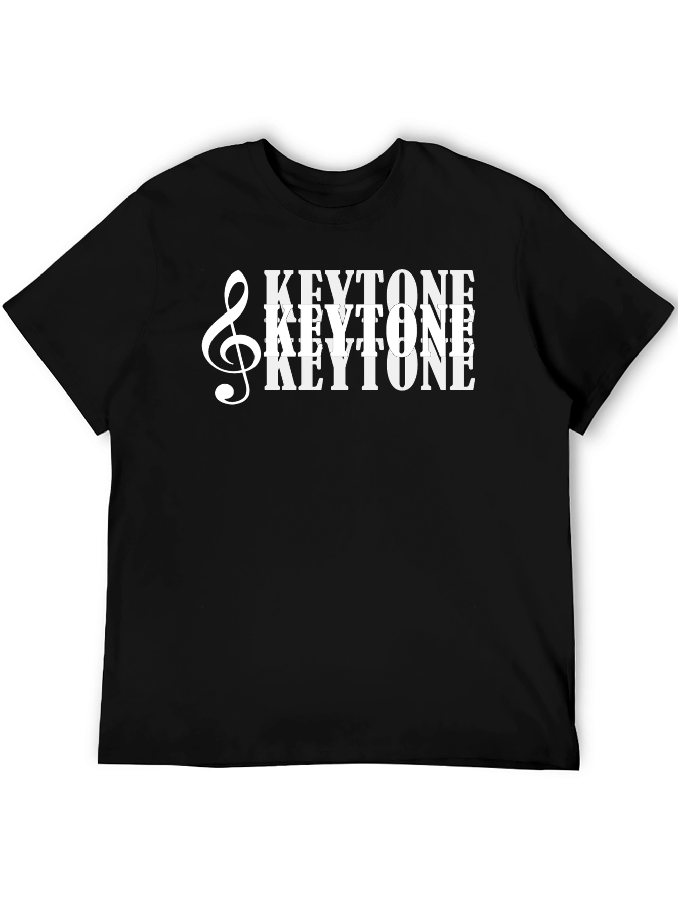Keystone Music T-Shirt - Treble Clef Graphic Tee