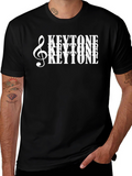 Keystone Music T-Shirt - Treble Clef Graphic Tee