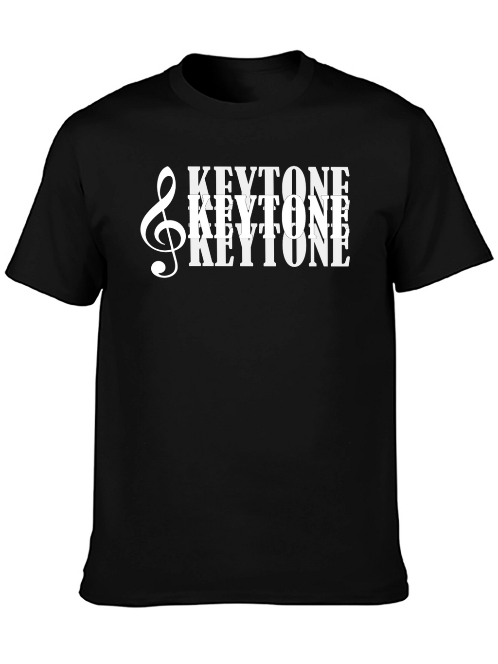 Keystone Music T-Shirt - Treble Clef Graphic Tee