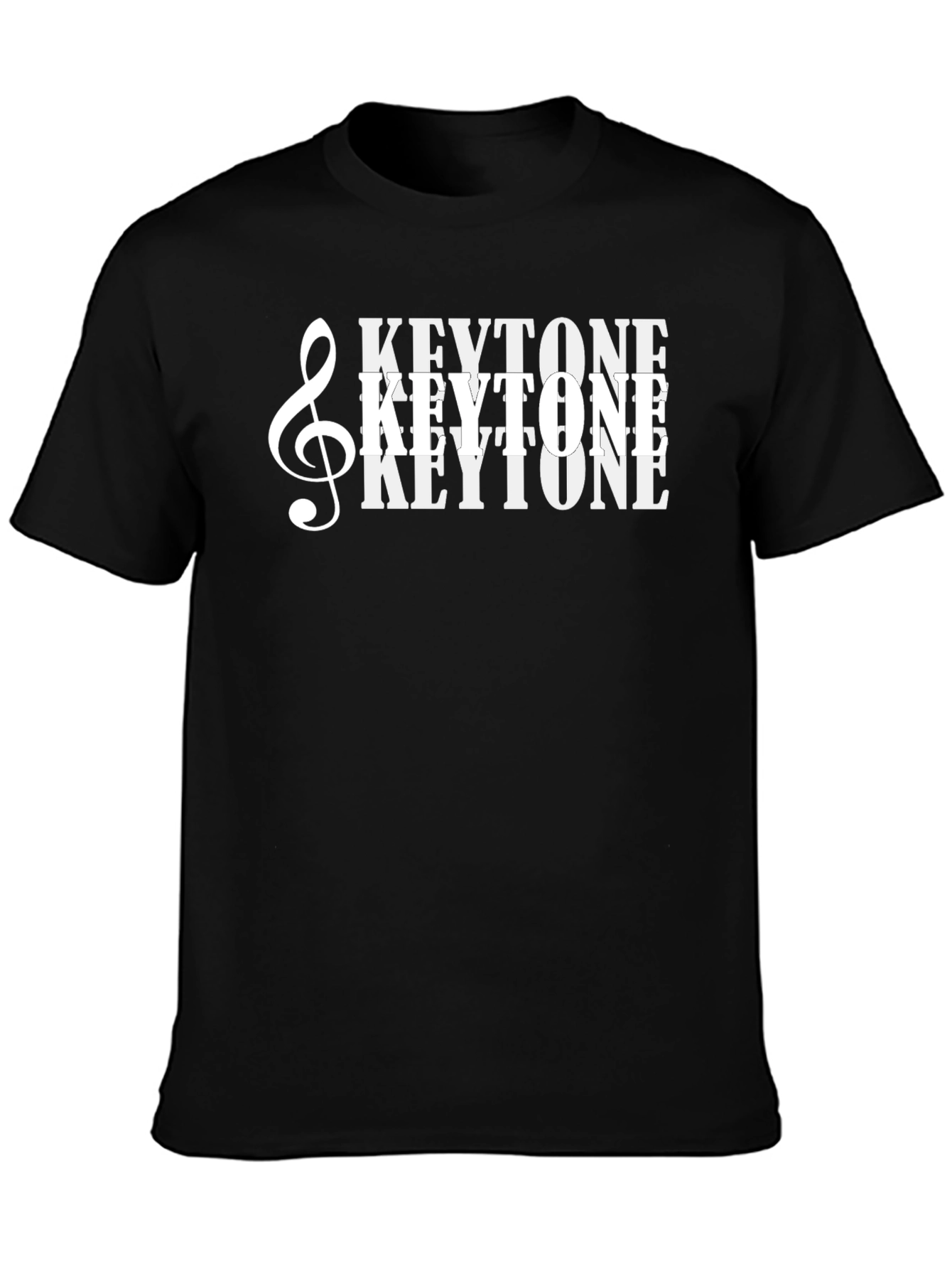 Keystone Music T-Shirt - Treble Clef Graphic Tee
