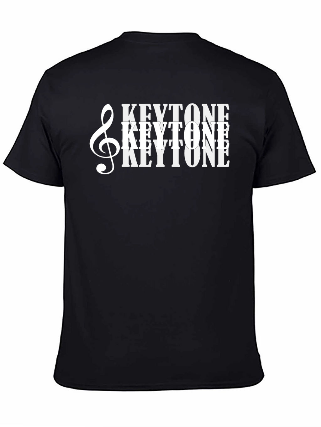 Keystone Music T-Shirt - Treble Clef Graphic Tee