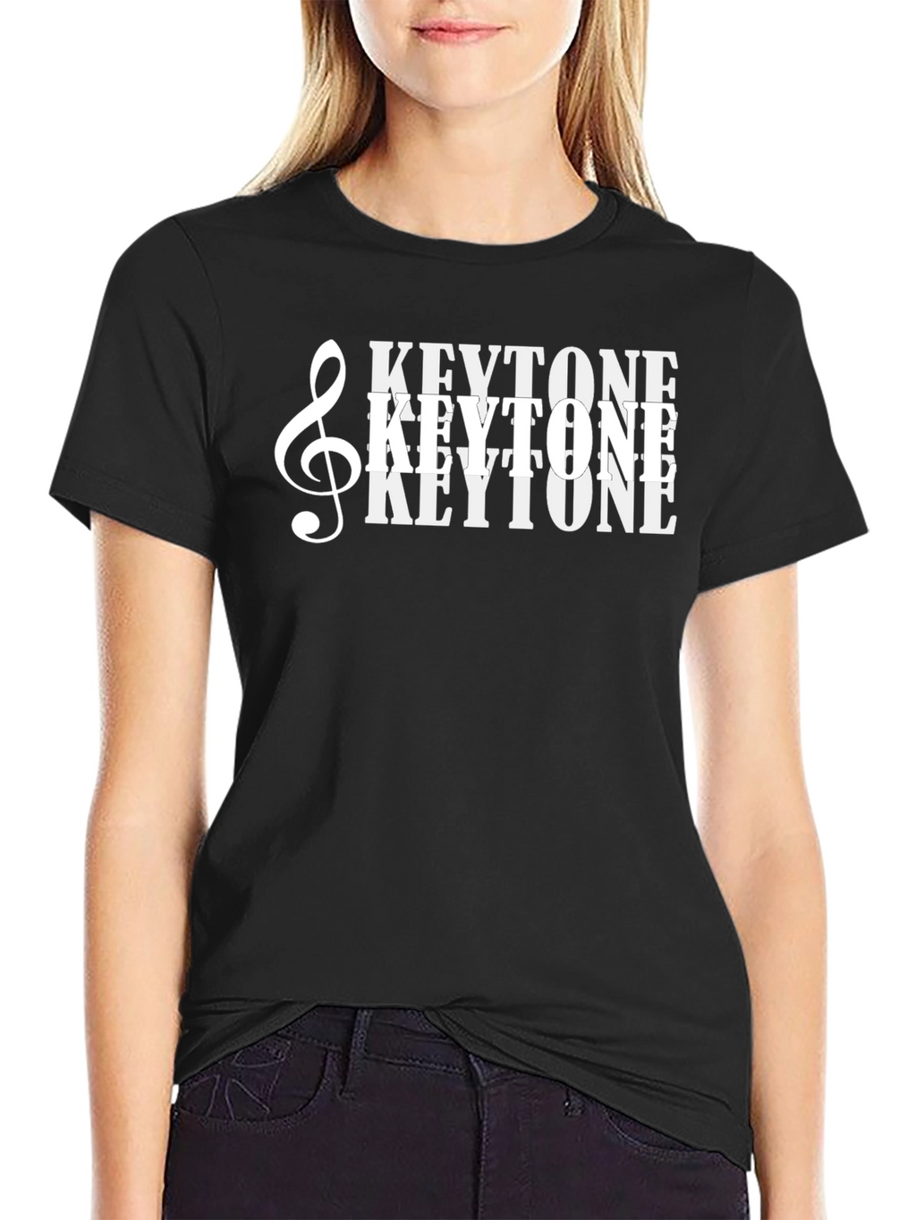 Keystone Music T-Shirt - Treble Clef Graphic Tee