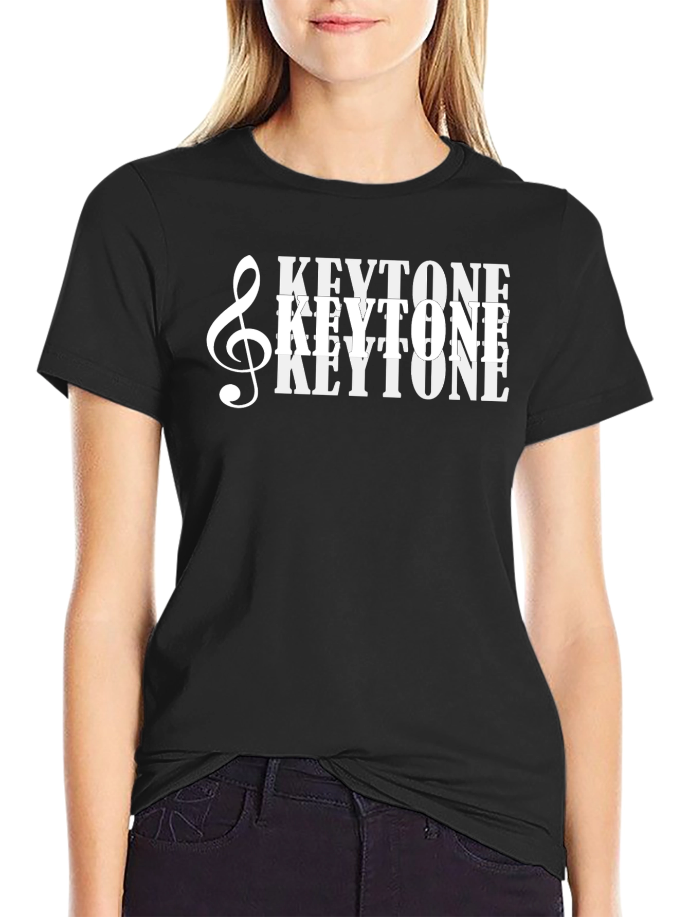 Keystone Music T-Shirt - Treble Clef Graphic Tee